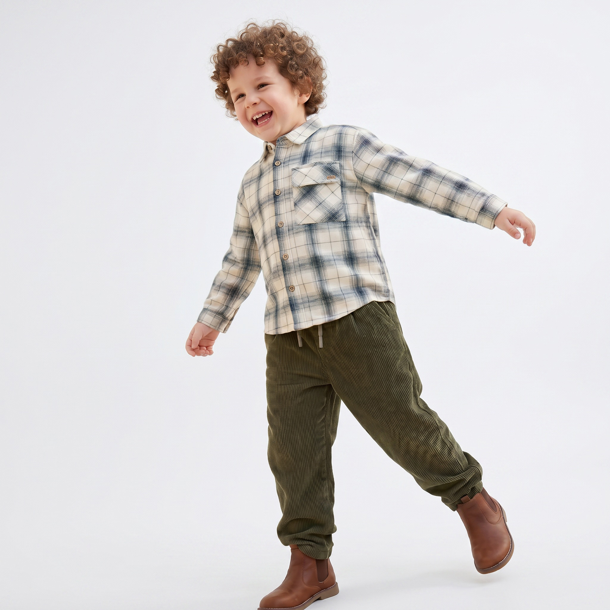 قميص كاروهات بأكمام طويلة من إليجو-boys-clothing-shirts-image-2
