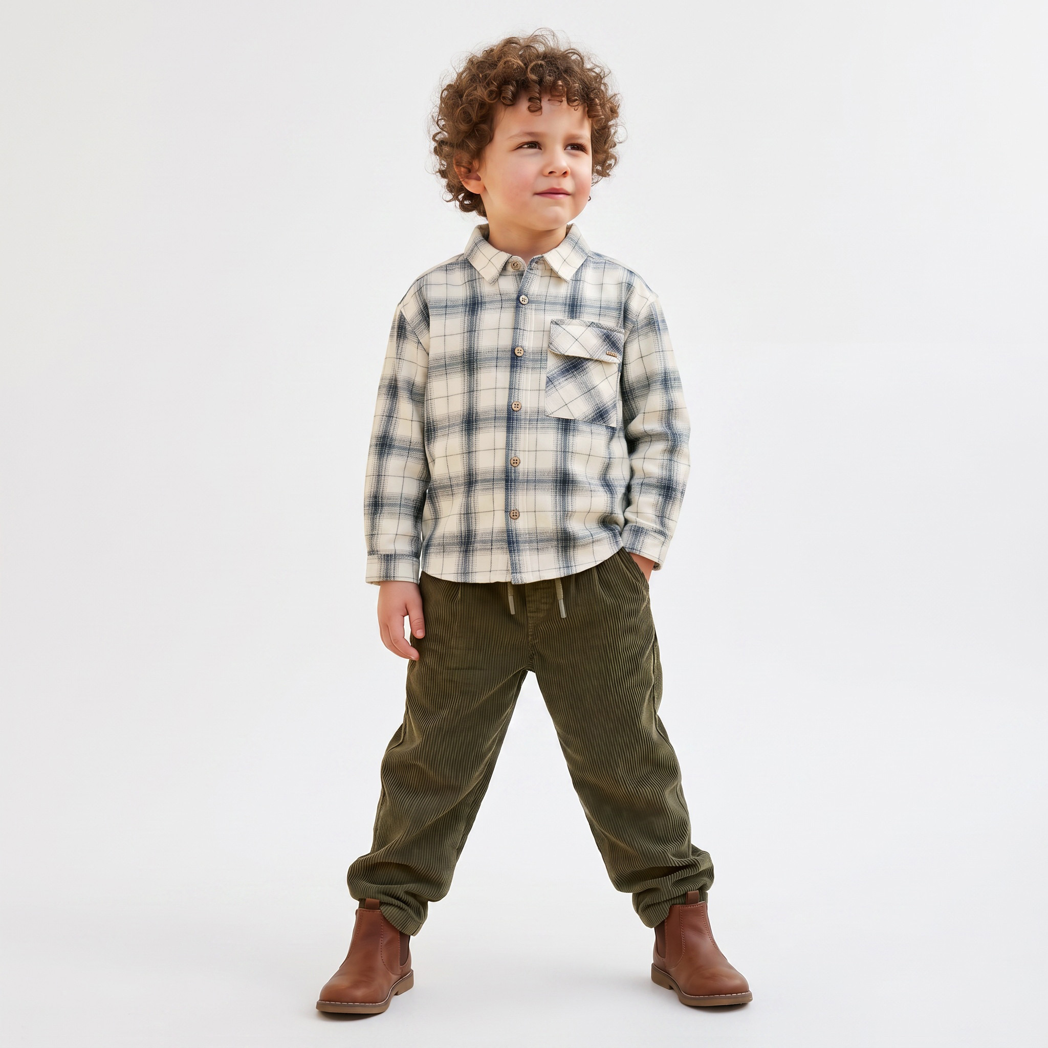 قميص كاروهات بأكمام طويلة من إليجو-boys-clothing-shirts-image-5