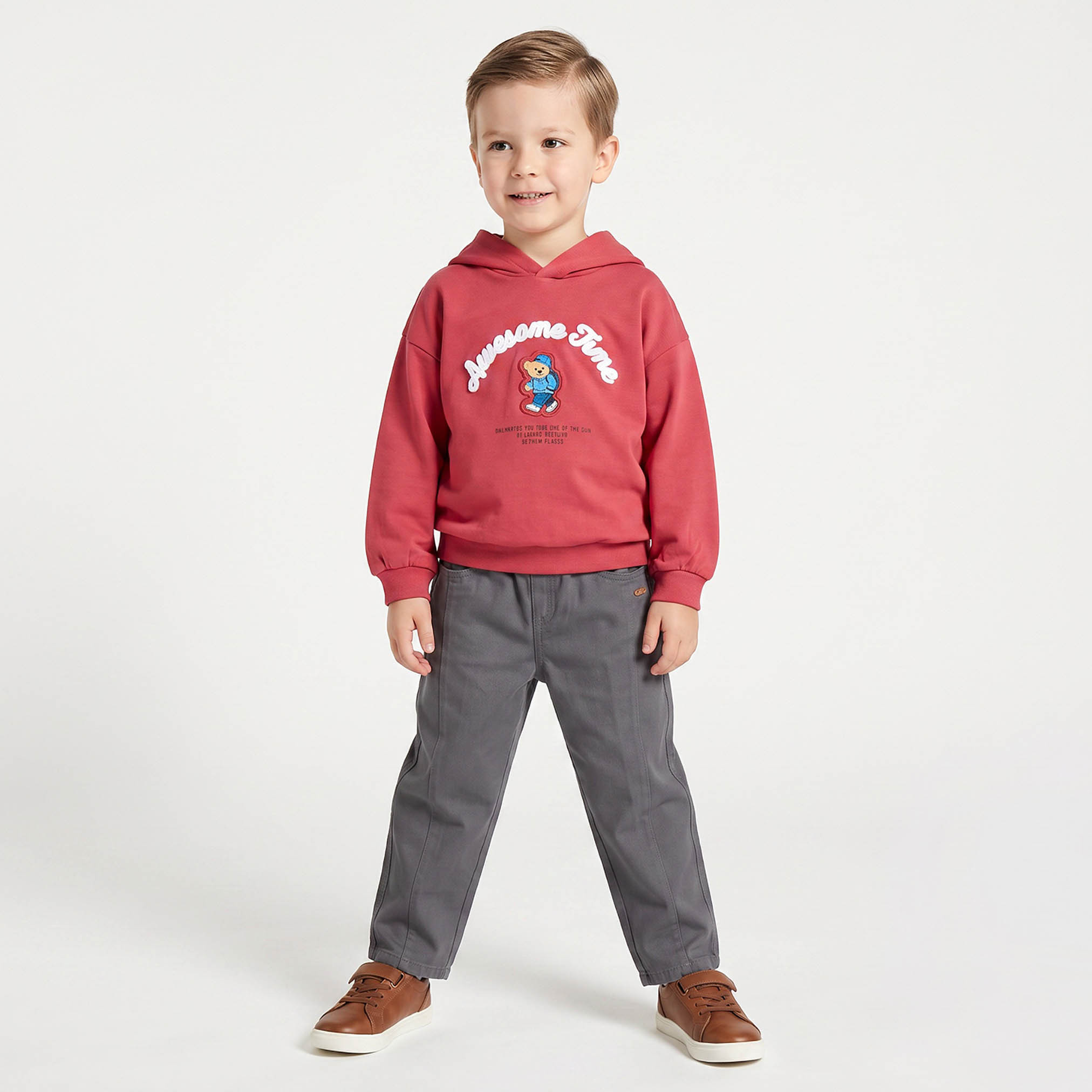 بنطلون بجيوب وخصر مطاطي من إليجو-boys-clothing-bottoms-trousers-image-2