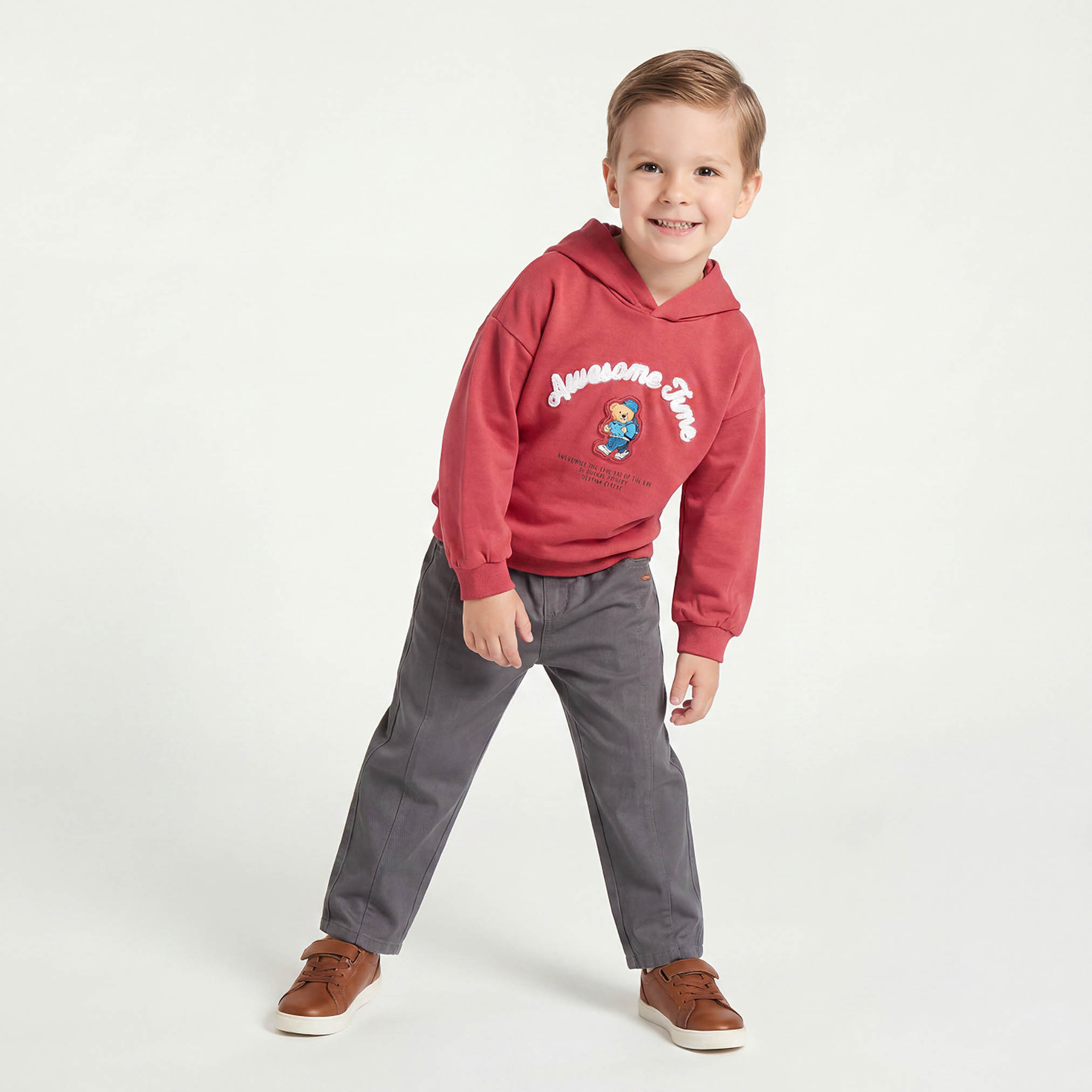 بنطلون بجيوب وخصر مطاطي من إليجو-boys-clothing-bottoms-trousers-image-5