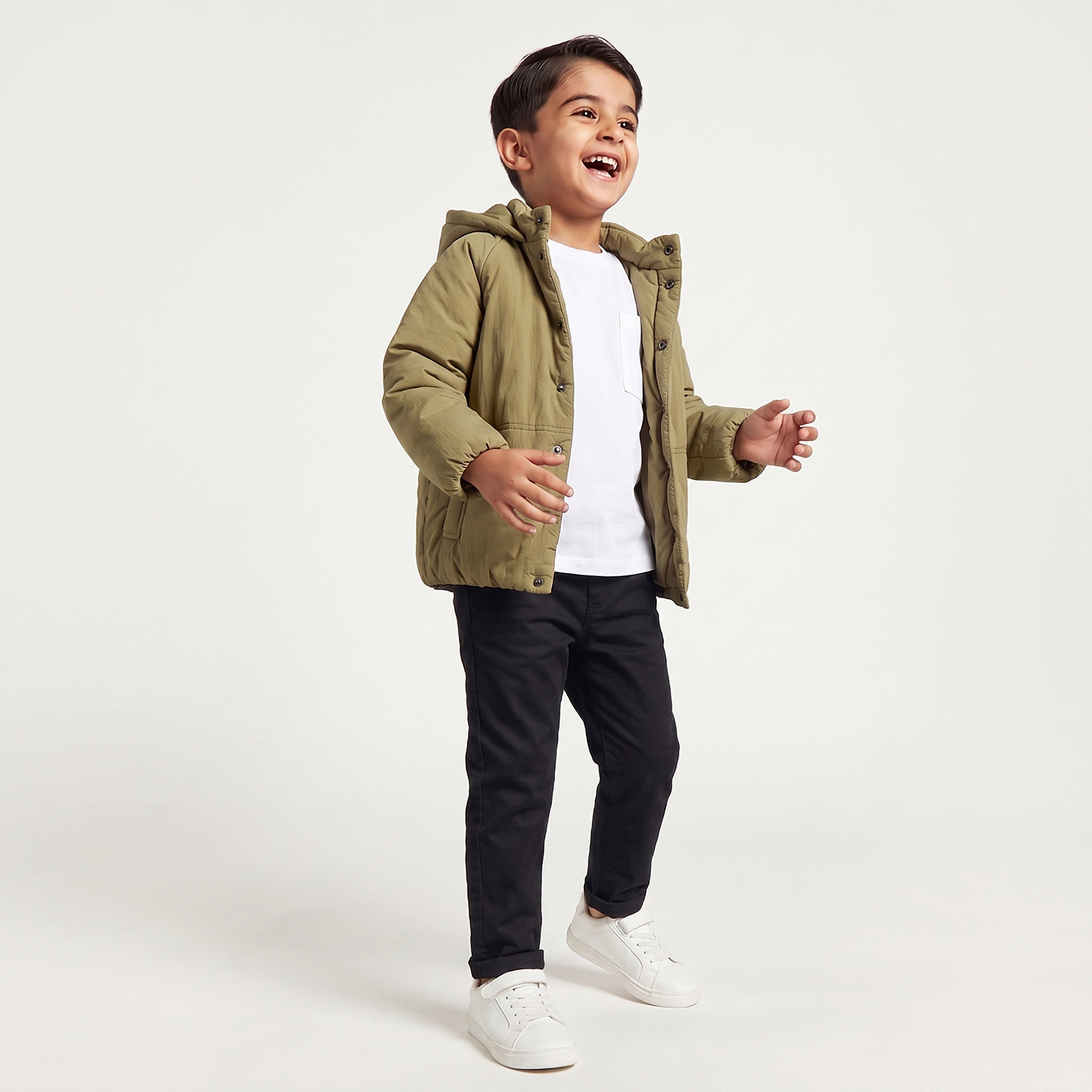 جاكيت بقبعة وأزرار إغلاق كباسة من إليجو-boys-clothing-jacketsandcoats-image-5