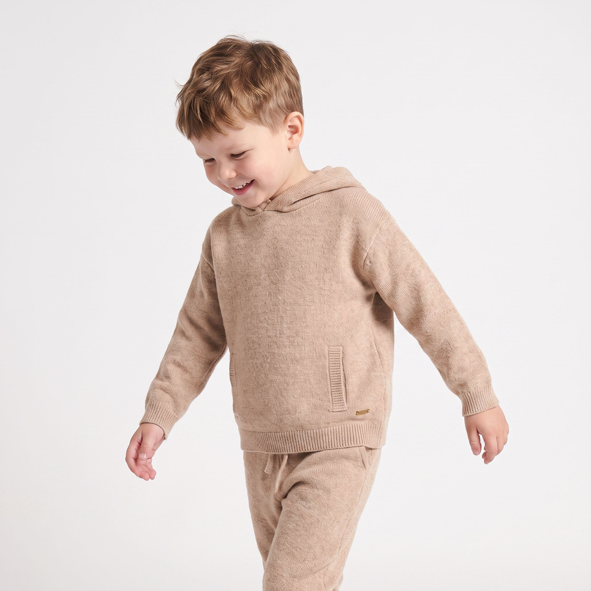 Hooded Long Sleeves Sweatshirt and Trousers Set-boys-clothing-setsandcoords-image-2
