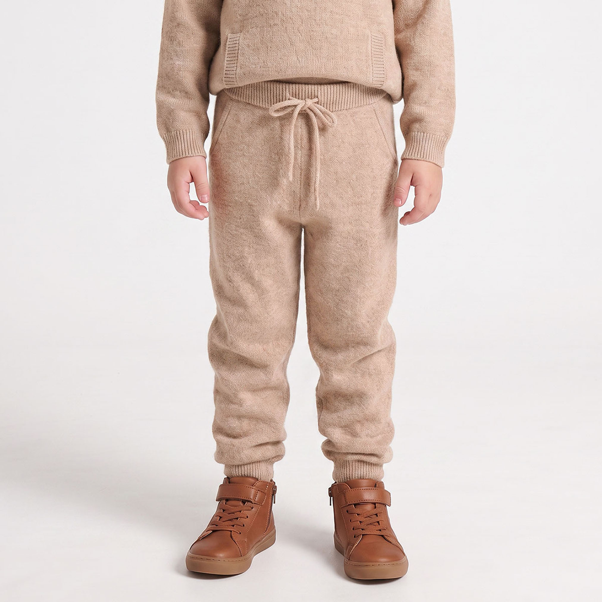 Hooded Long Sleeves Sweatshirt and Trousers Set-boys-clothing-setsandcoords-image-3