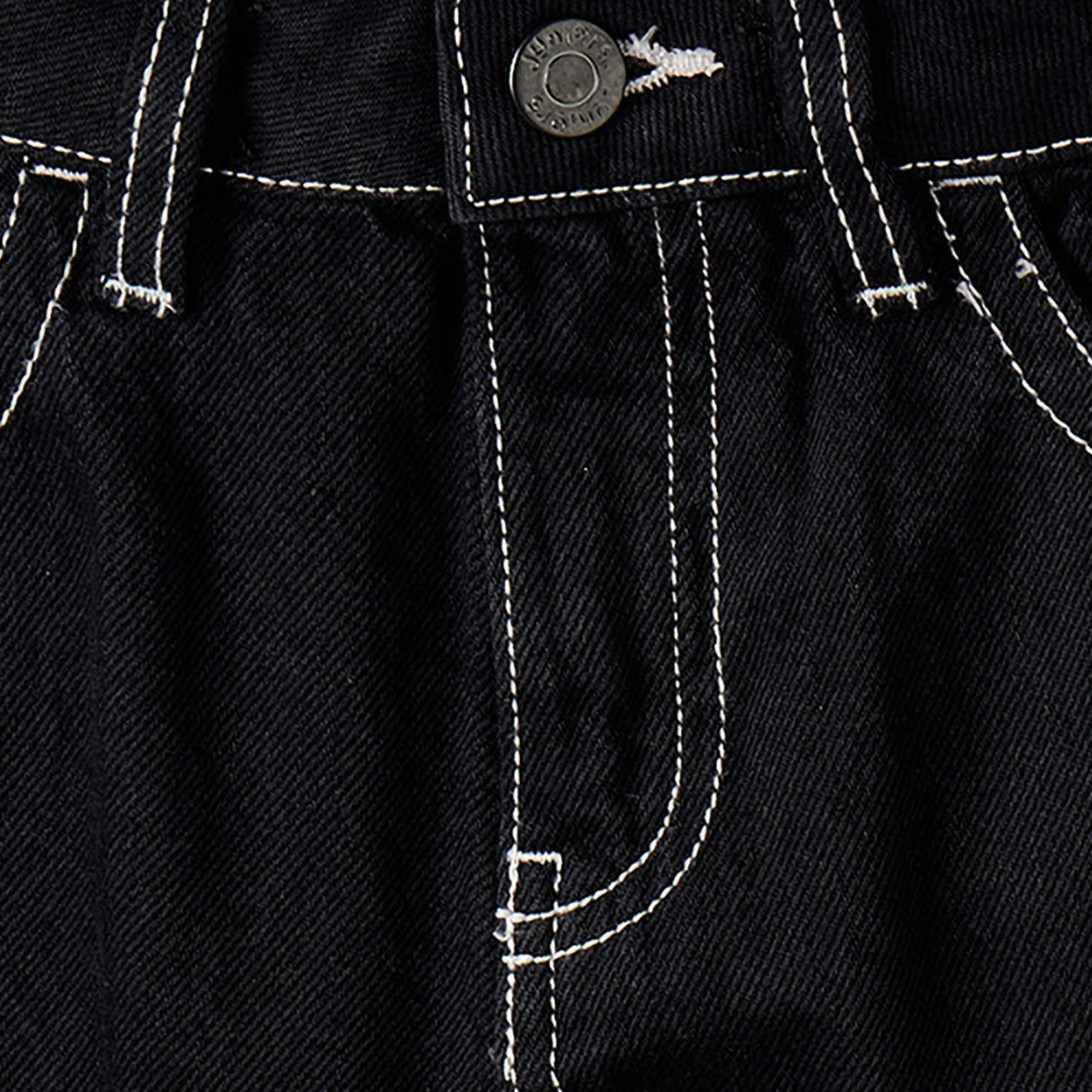 Juniors Jeans with Contrast Stitching-boys-clothing-bottoms-jeans-image-4