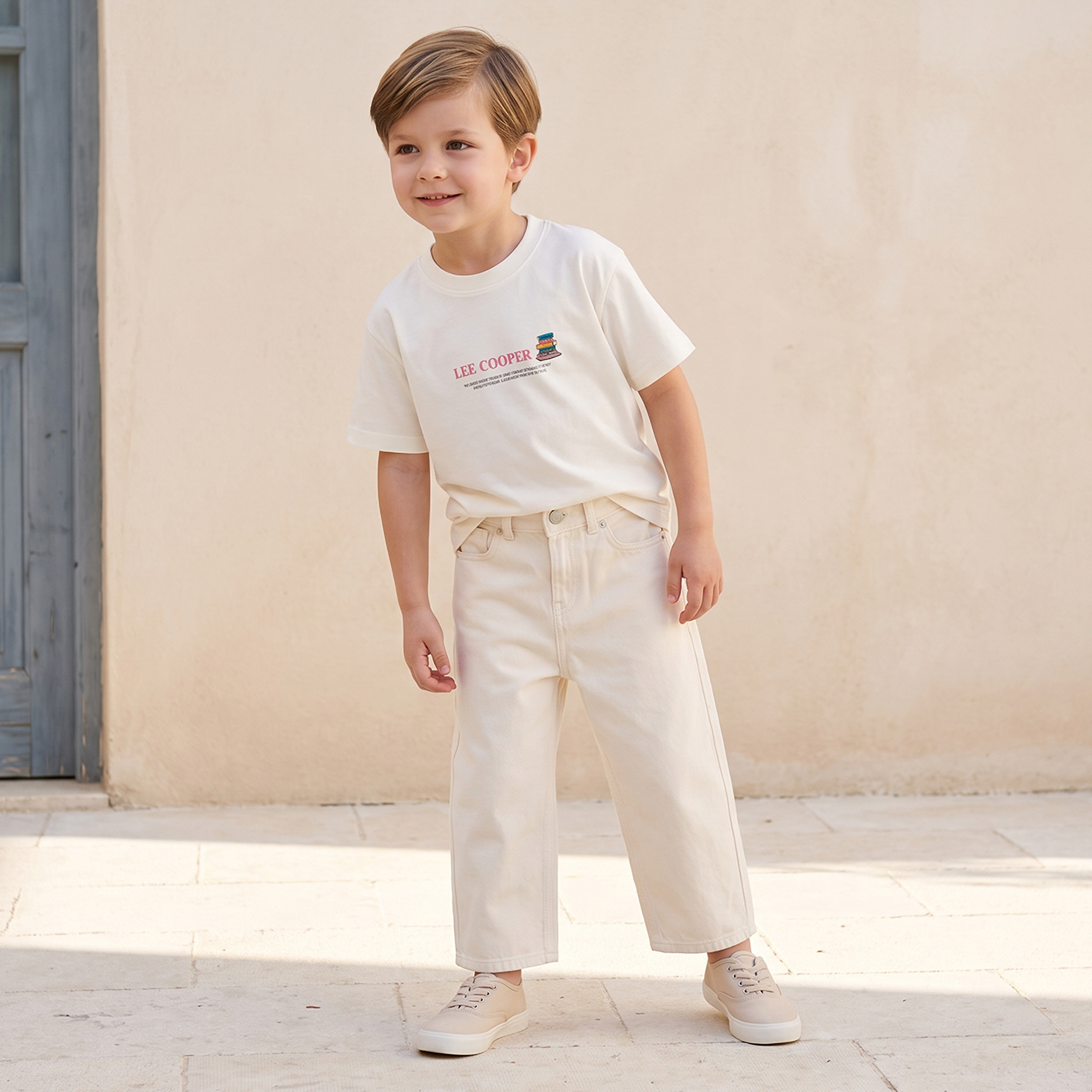 Juniors Button Closure Jeans with Pockets-boys-clothing-bottoms-jeans-image-2