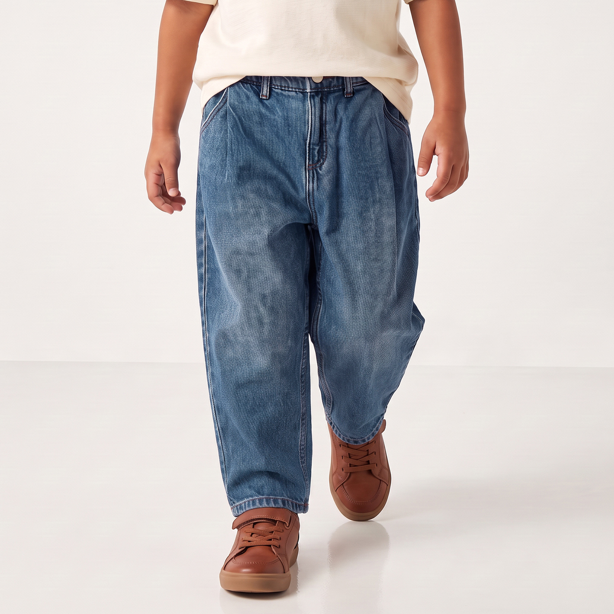 Juniors Jeans with Pockets-boys-clothing-bottoms-jeans-image-1