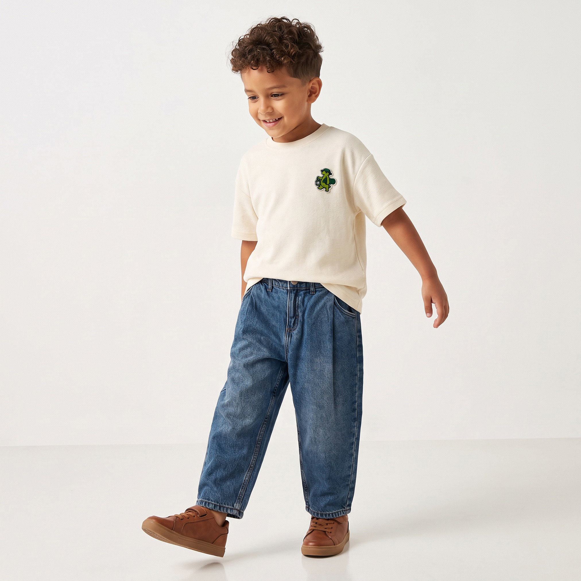 Juniors Jeans with Pockets-boys-clothing-bottoms-jeans-image-4