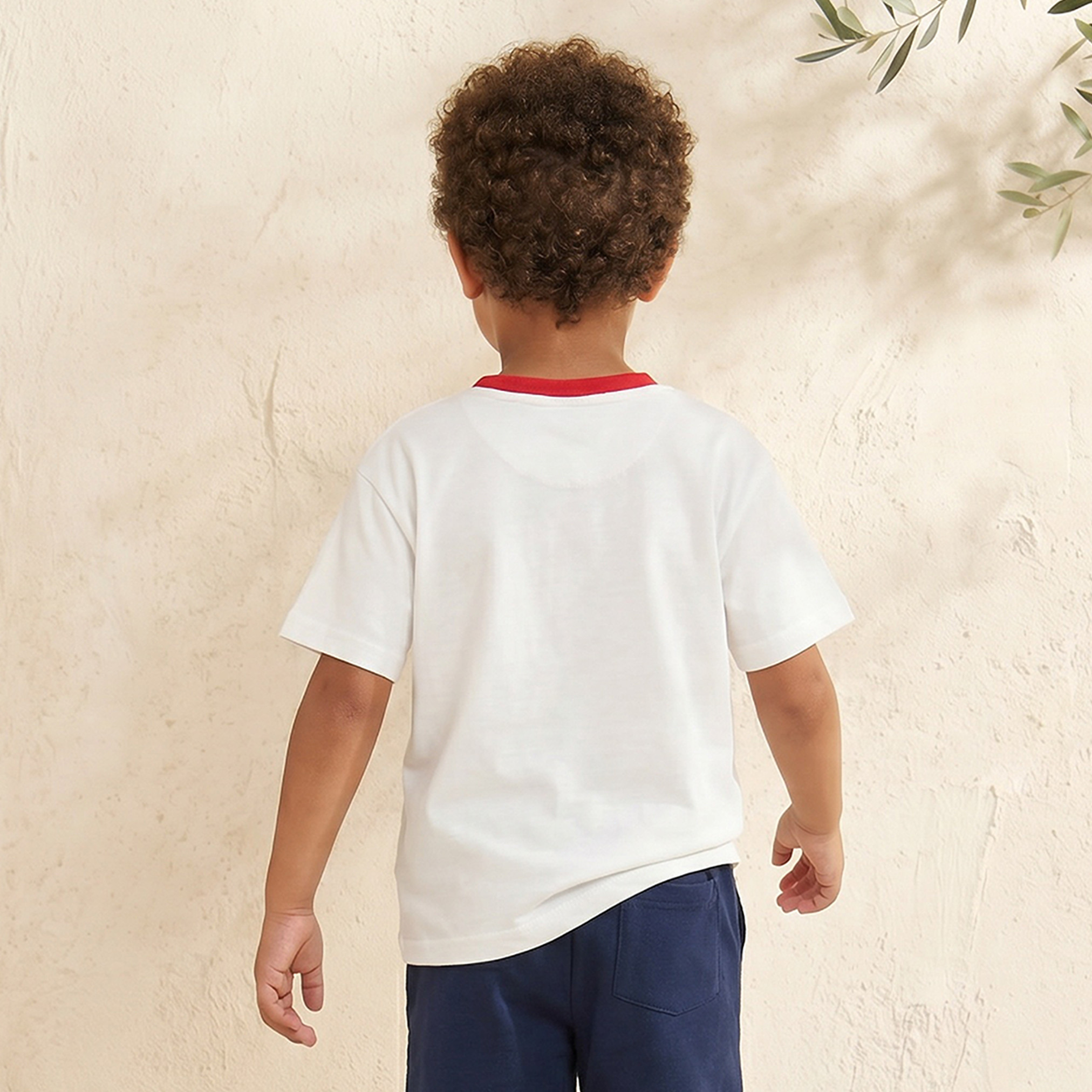 Lee Cooper Crew Neck Short Sleeves T-shirt with Bear Print-boys-clothing-tshirtsandpolos-image-3