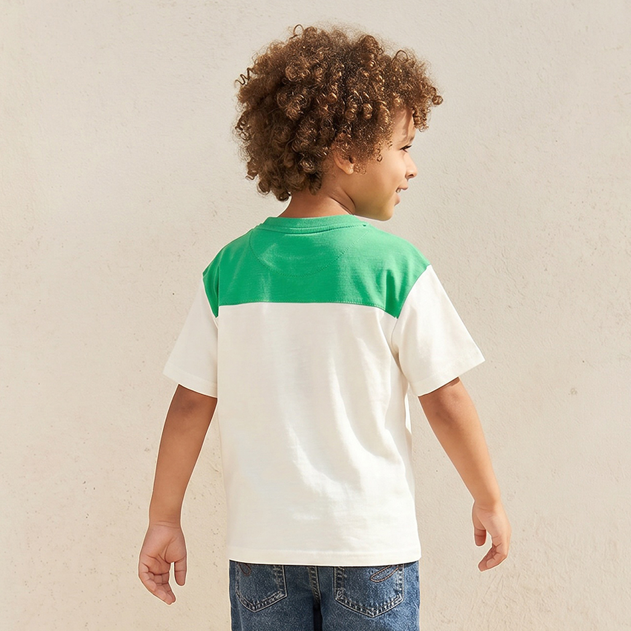 تيشيرت بياقة ضيقة وأكمام قصيرة وطبعات شعار من لي كوبر-boys-clothing-tshirtsandpolos-image-3