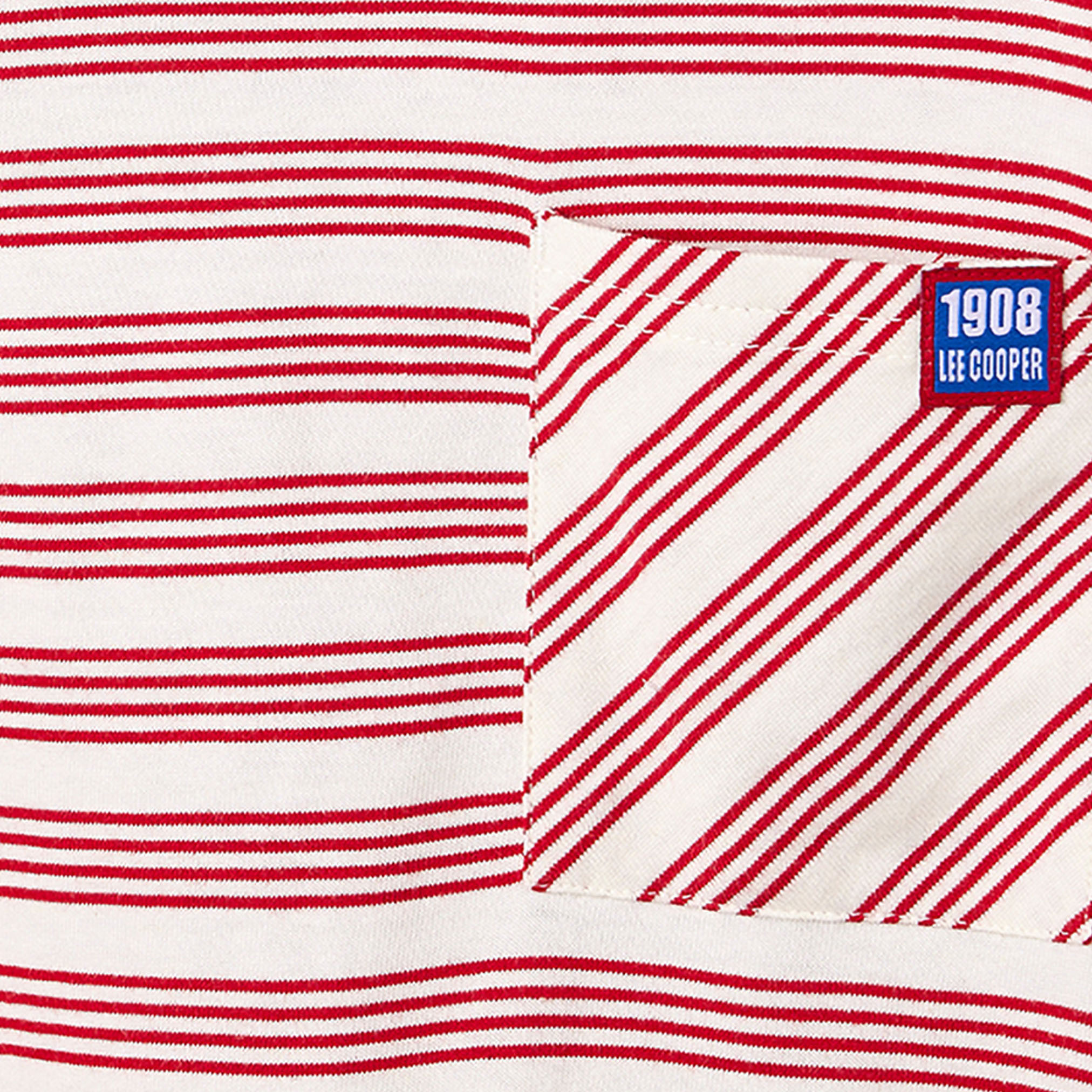 Lee Cooper Crew Neck Short Sleeves T-shirt with Stripes-boys-clothing-tshirtsandpolos-image-4