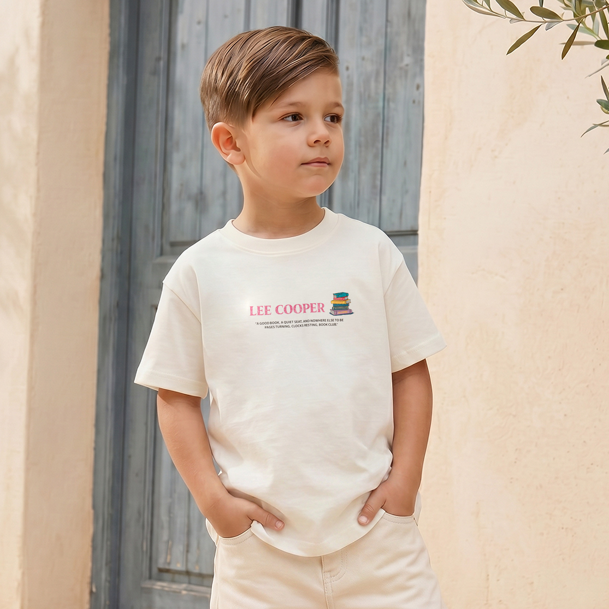 تيشيرت بياقة ضيقة وأكمام قصيرة وطبعات من لي كوبر-boys-clothing-tshirtsandpolos-image-3