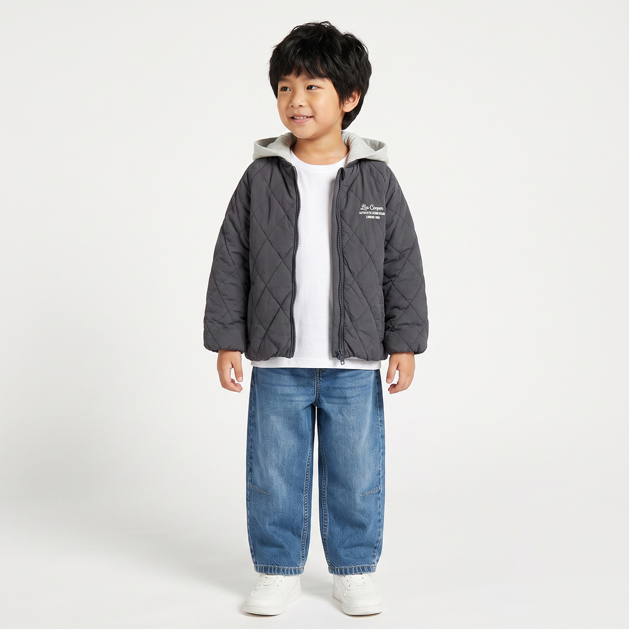 جاكيت مبطن بقبعة من لي كوبر-boys-clothing-jacketsandcoats-image-3