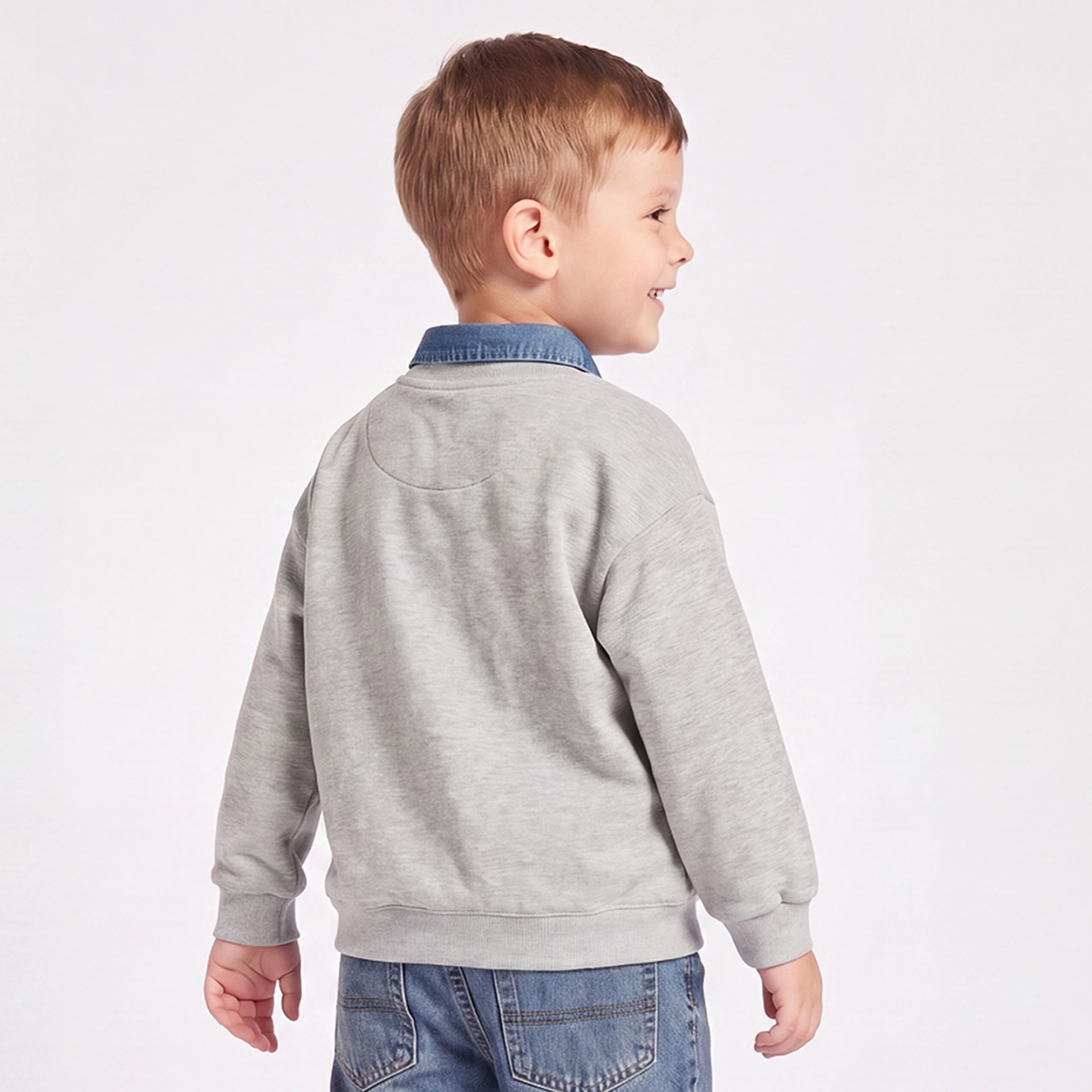Lee Cooper Sweater with Long Sleeves-baby-boys-clothing-winterwear-sweatshirts-image-3
