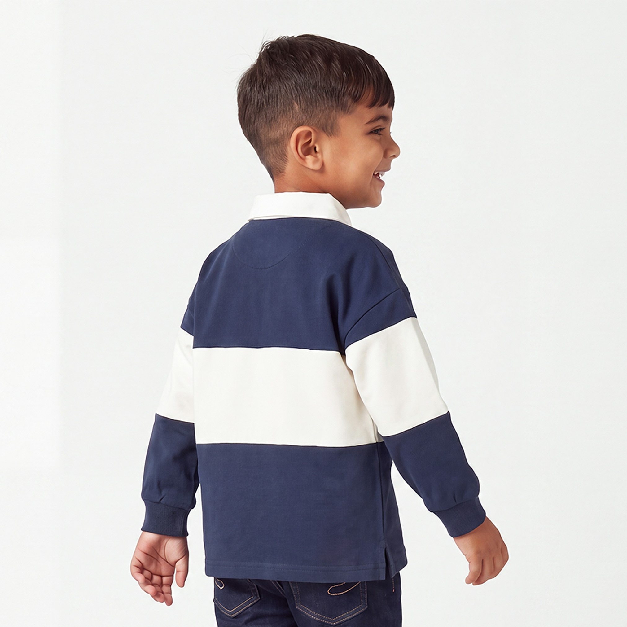 سويت شيرت مخطط بأكمام طويلة من لي كوبر-baby-boys-clothing-winterwear-sweatshirts-image-3