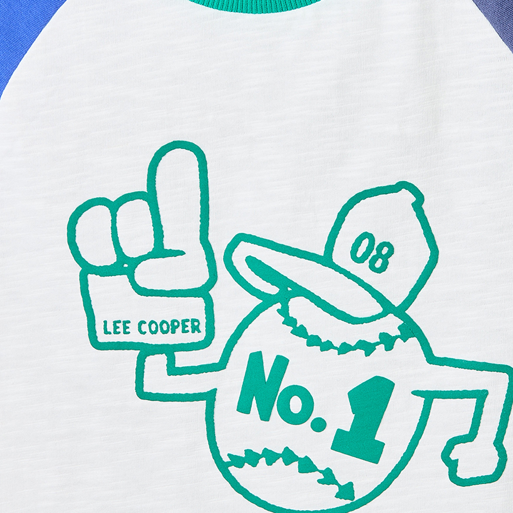 Lee Cooper Crew Neck Short Sleeves T-shirt and Shorts Set with Varsity Print-baby-boys-clothing-setsandcoords-image-5