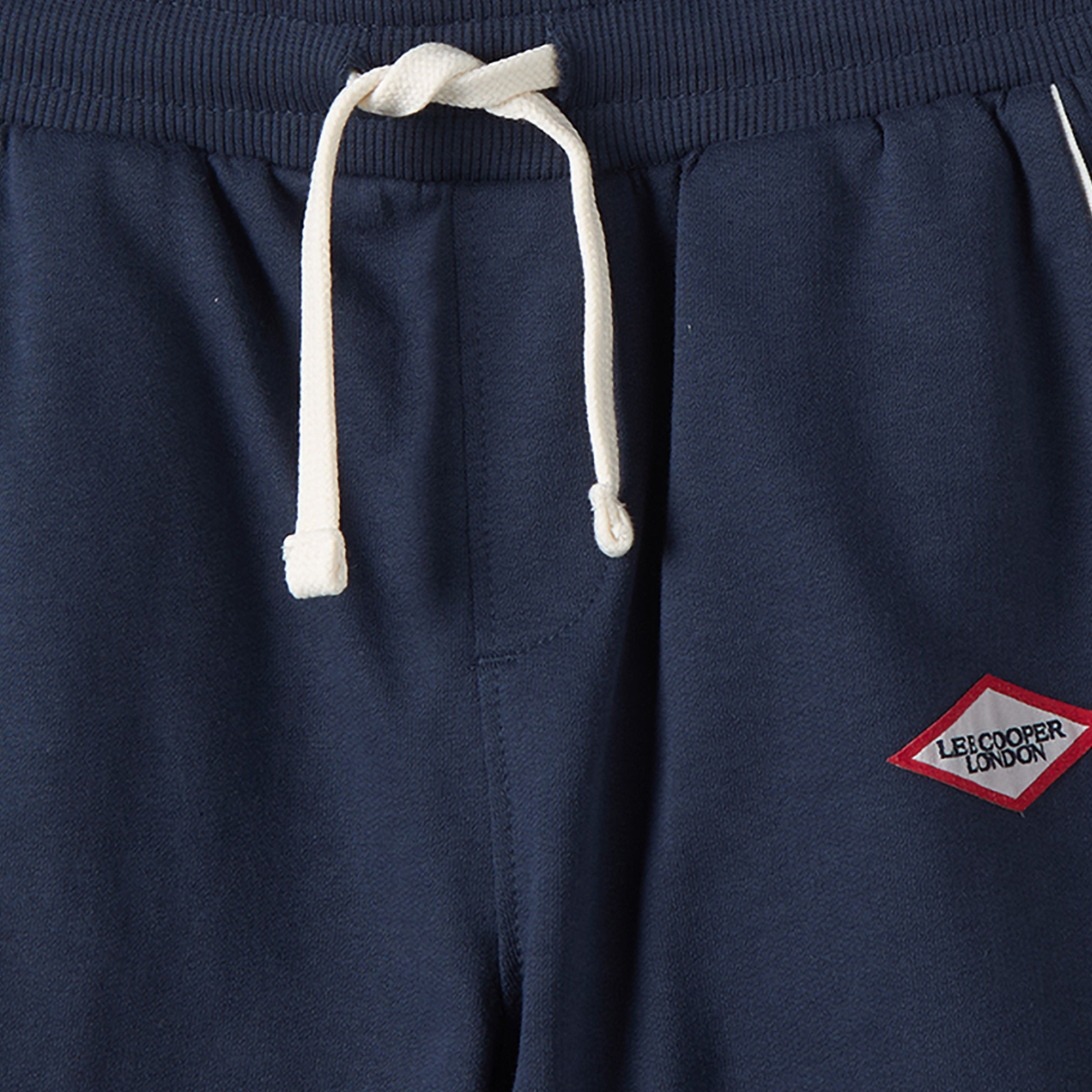 طقم سويت شيرت بياقة ضيقة وأكمام طويلة وطبعات دب مع بنطلون من لي كوبر-boys-clothing-setsandcoords-image-6
