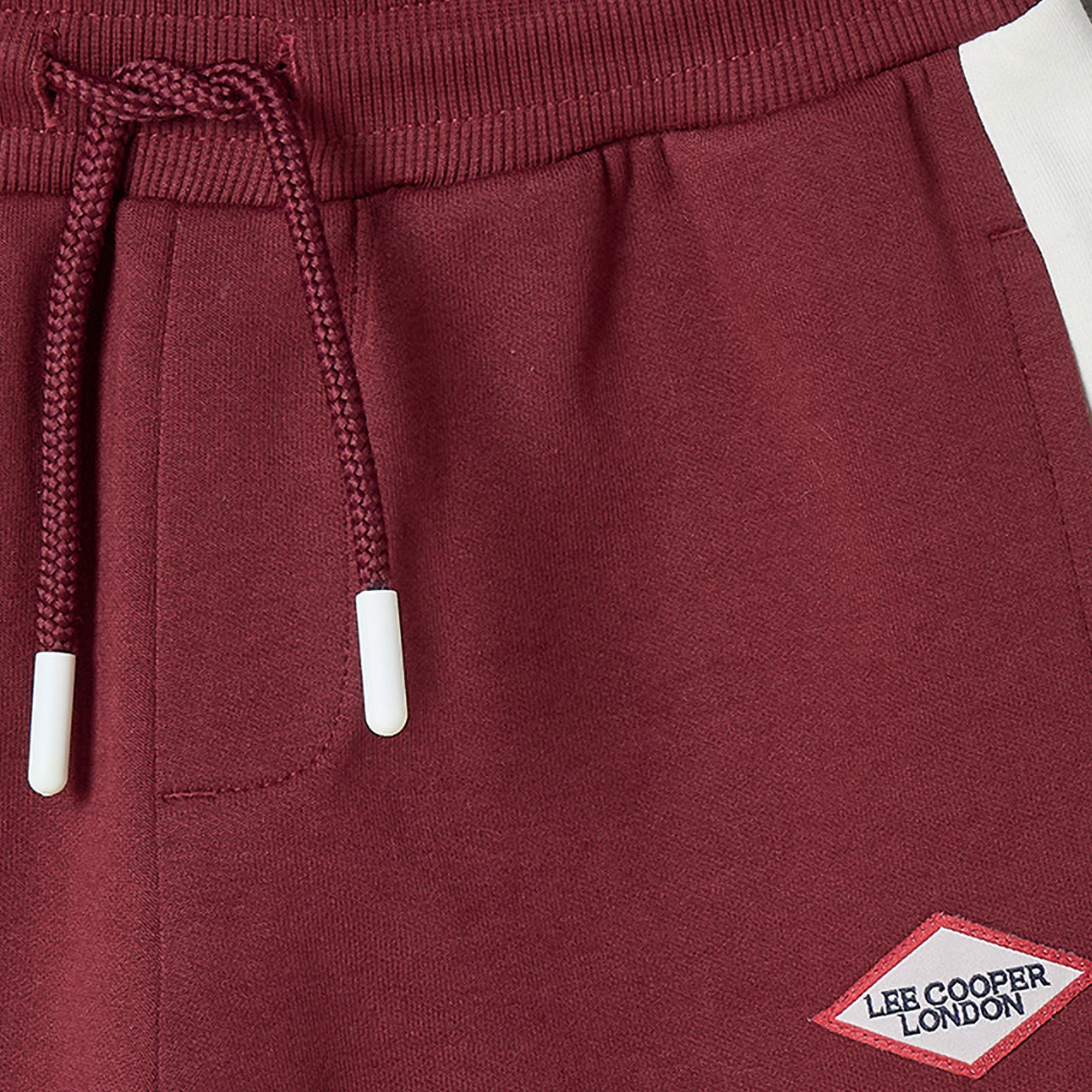 Lee Cooper Collared Long Sleeves Sweatshirt and Track Pants Set with Panels-boys-clothing-setsandcoords-image-7