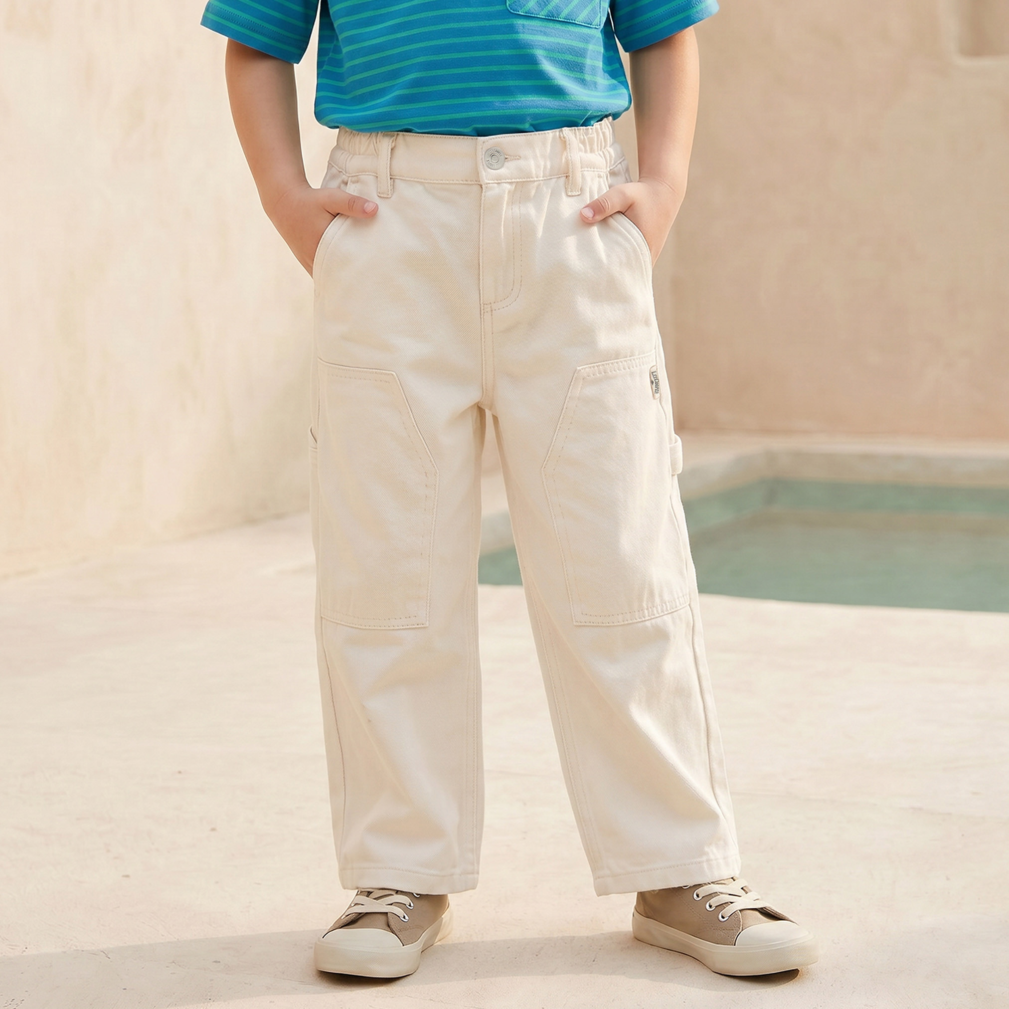 Lee Cooper Jeans with Pockets-boys-clothing-bottoms-jeans-image-1