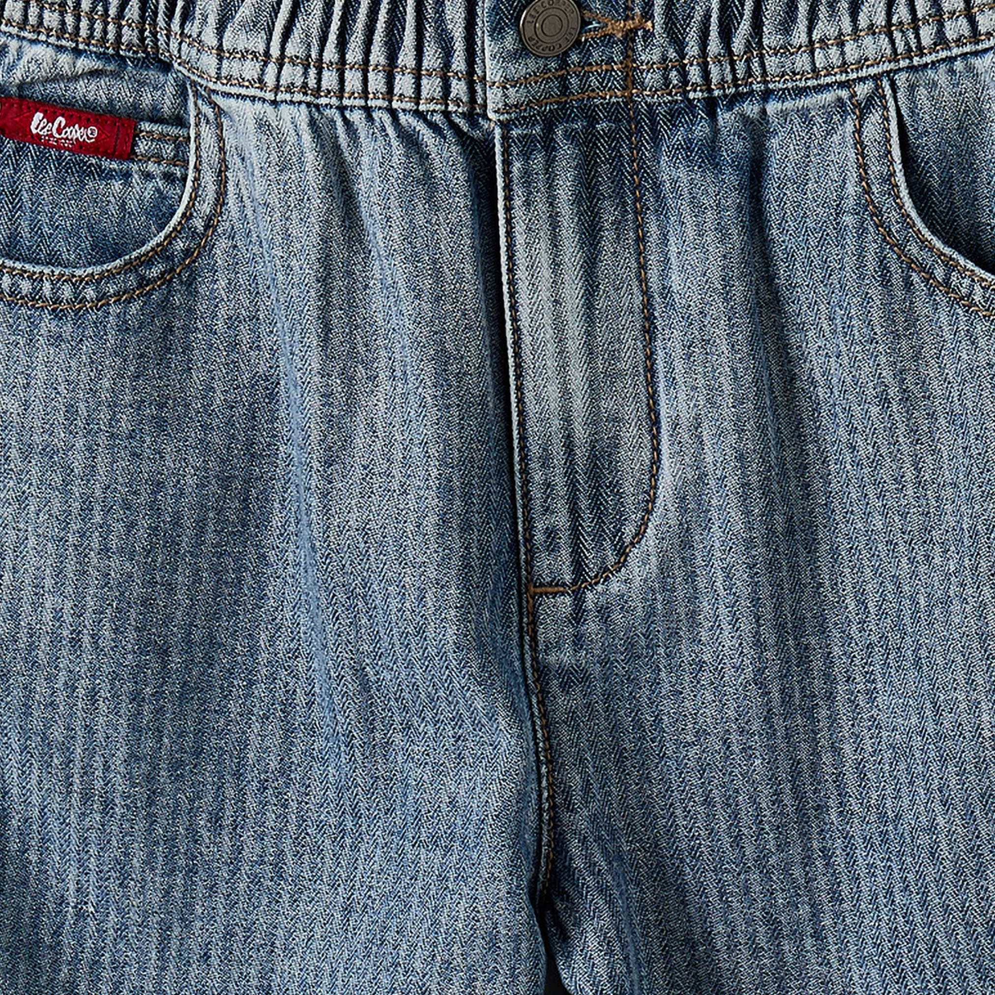 بنطلون جينز بخصر مطاطي من لي كوبر-boys-clothing-bottoms-jeans-image-4