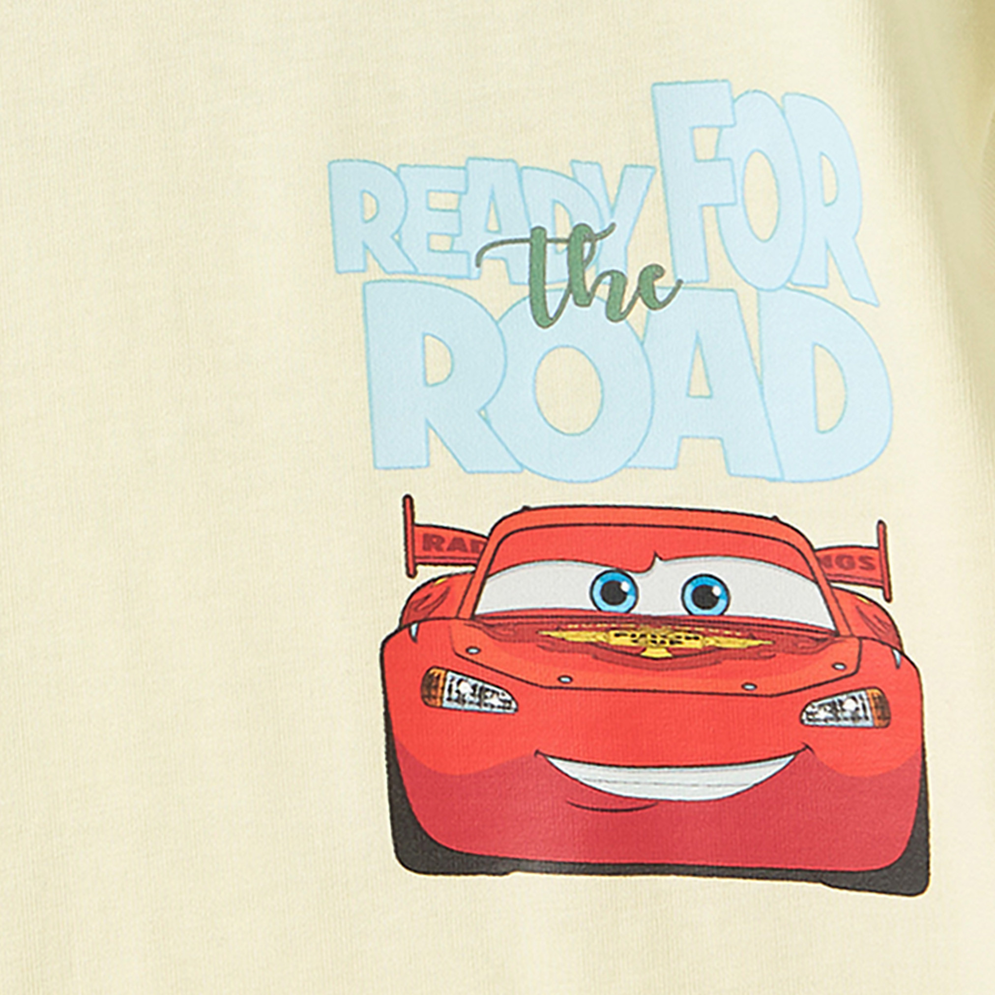 تيشيرت بياقة ضيقة وأكمام قصيرة وطبعات كارز من ديزني-boys-clothing-tshirtsandpolos-image-4