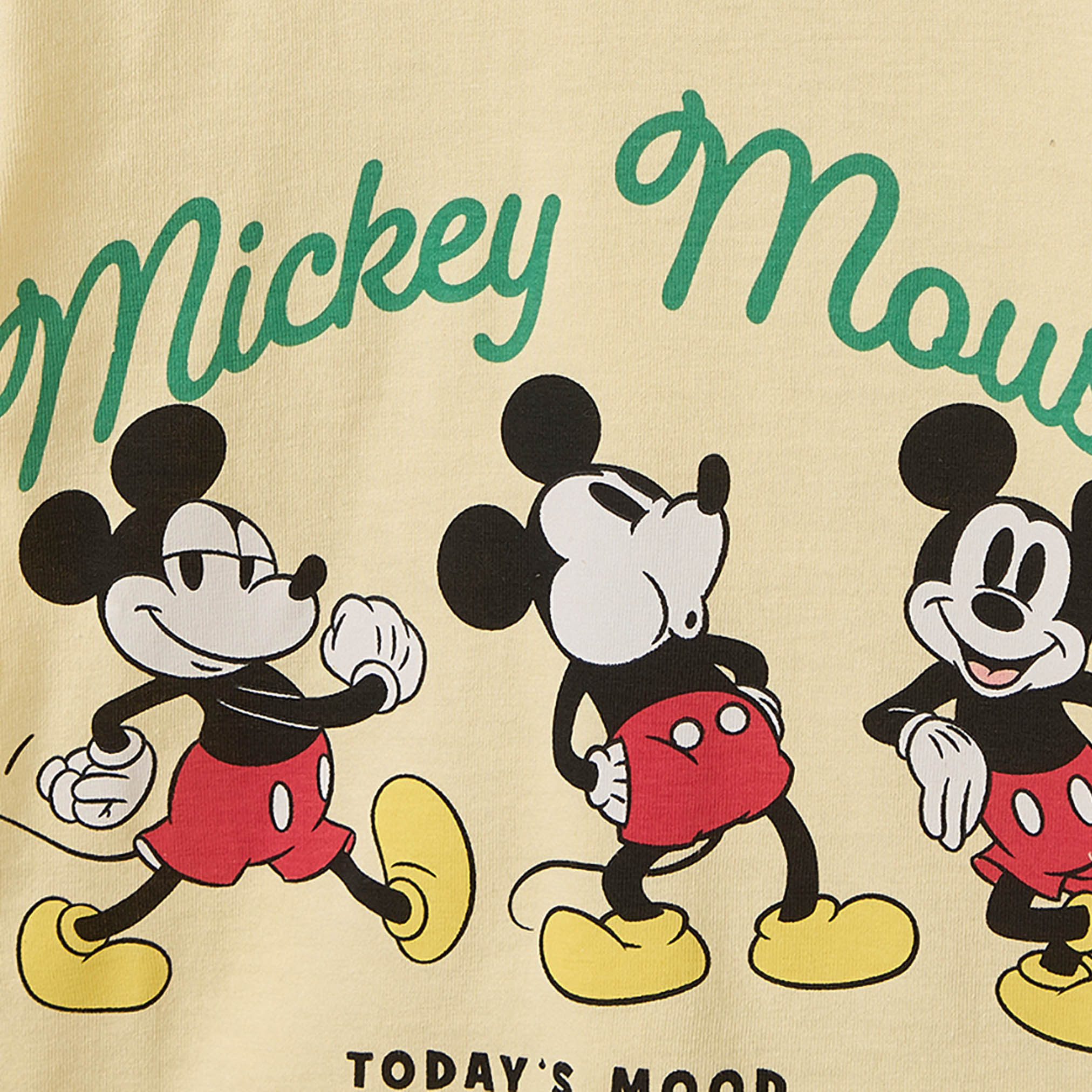 Disney Crew Neck Short Sleeves T-shirt with Mickey Mouse Print-boys-clothing-tshirtsandpolos-image-4