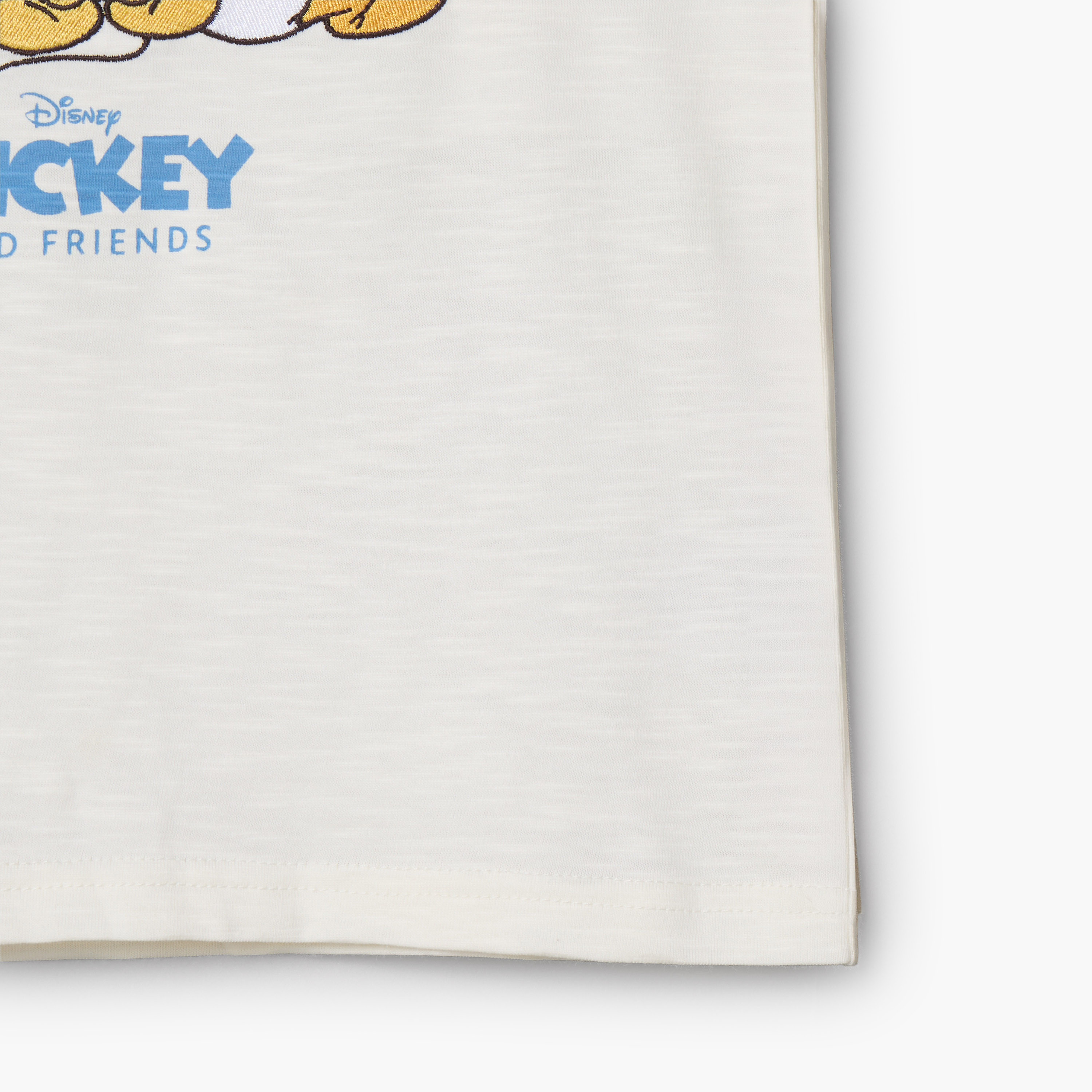Disney Crew Neck Short Sleeves T-shirt with Mickey Mouse and Friends Print-boys-clothing-tshirtsandpolos-image-5