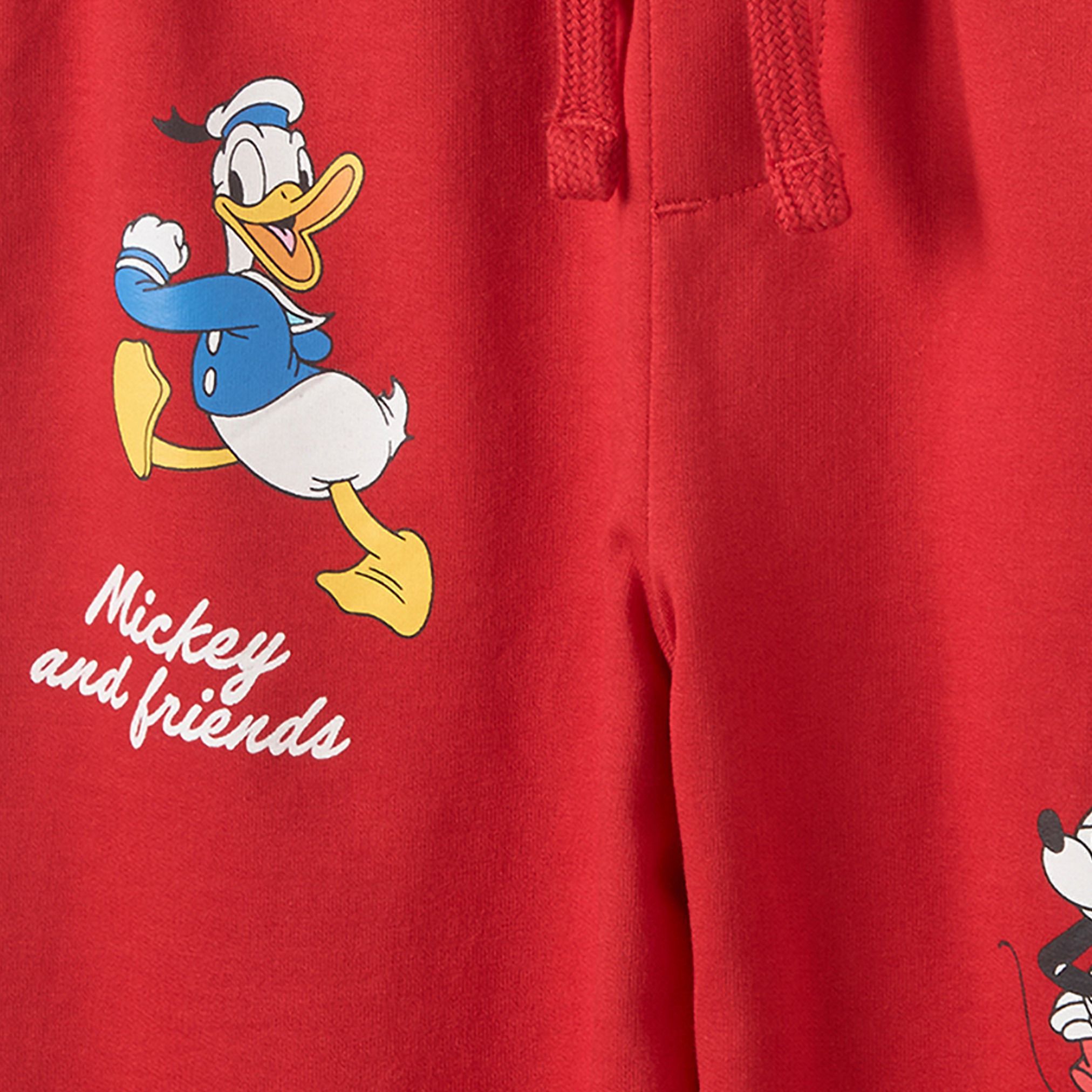 Disney Elasticated Drawstring Waist Joggers with Mickey Mouse and Friends Print-boys-clothing-bottoms-joggersandtrackpants-image-4