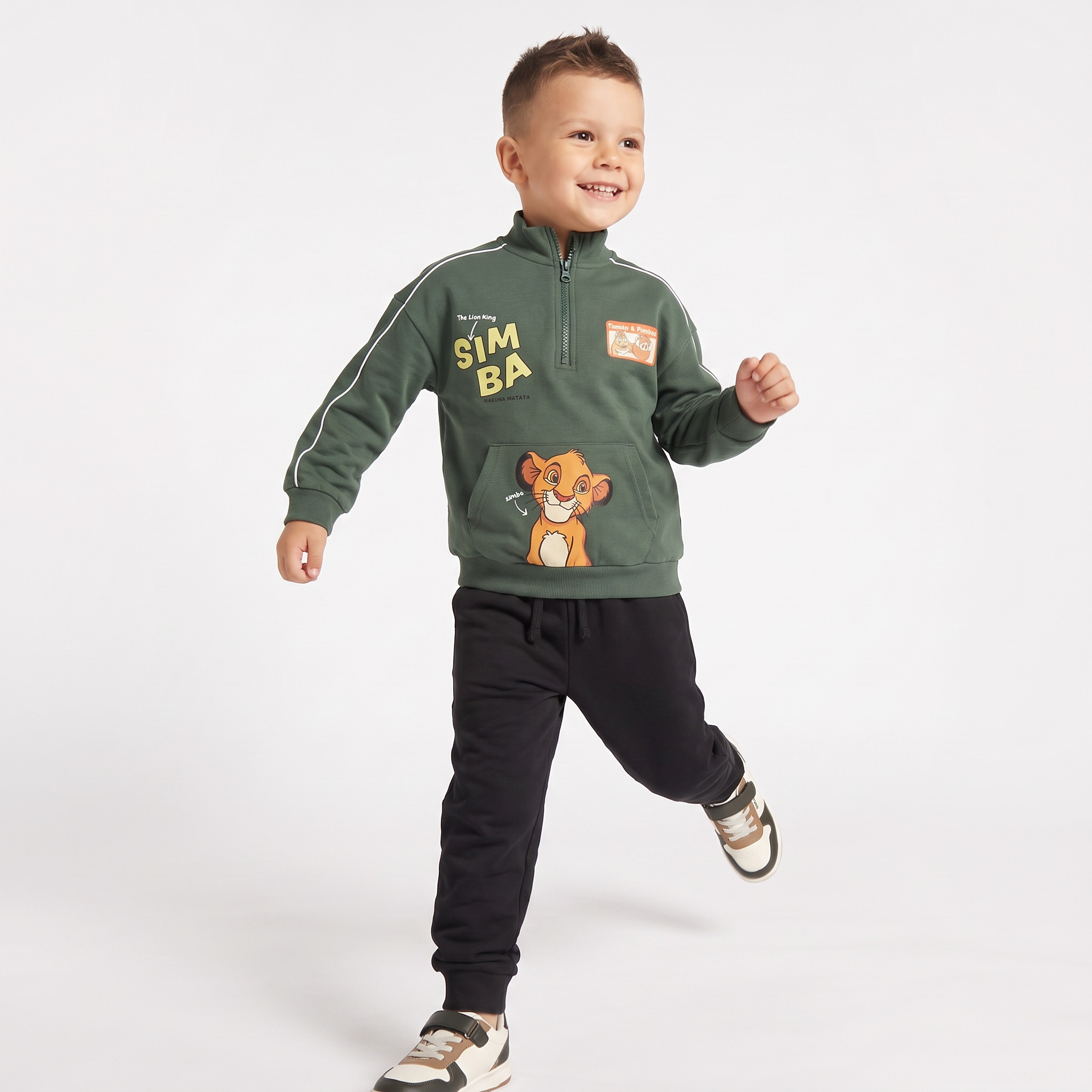 سويت شيرت بأكمام طويلة وطبعات سيمبا من ديزني-baby-boys-clothing-winterwear-sweatshirts-image-6