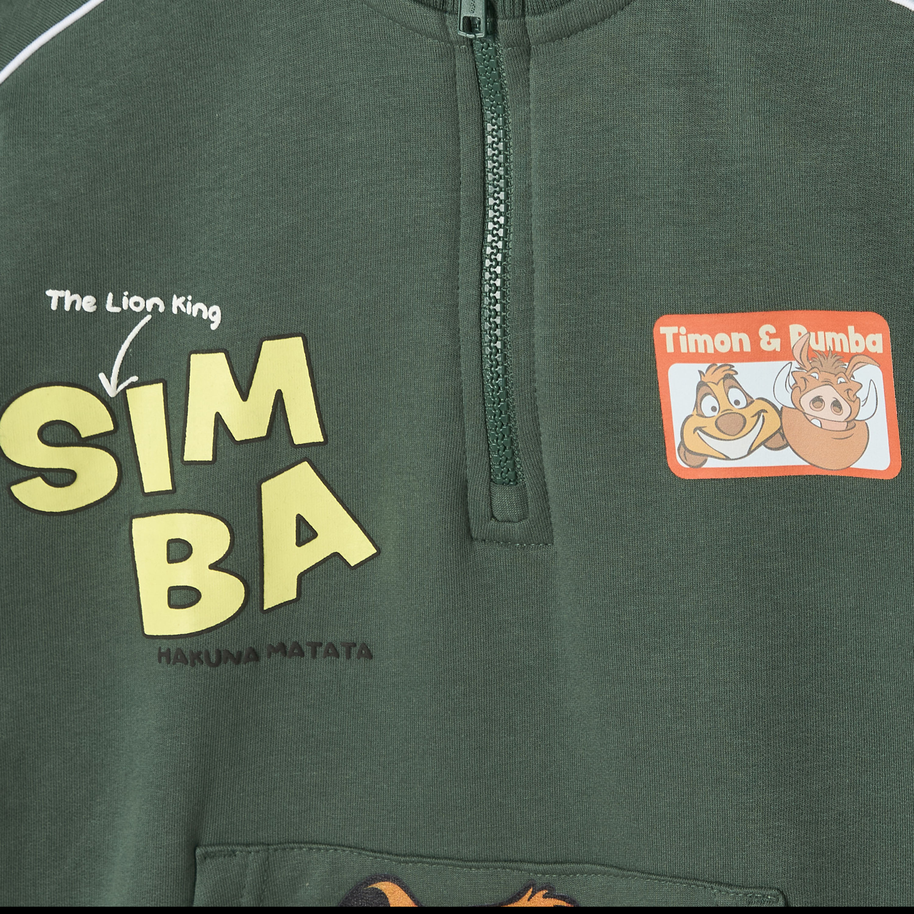 سويت شيرت بأكمام طويلة وطبعات سيمبا من ديزني-baby-boys-clothing-winterwear-sweatshirts-image-4