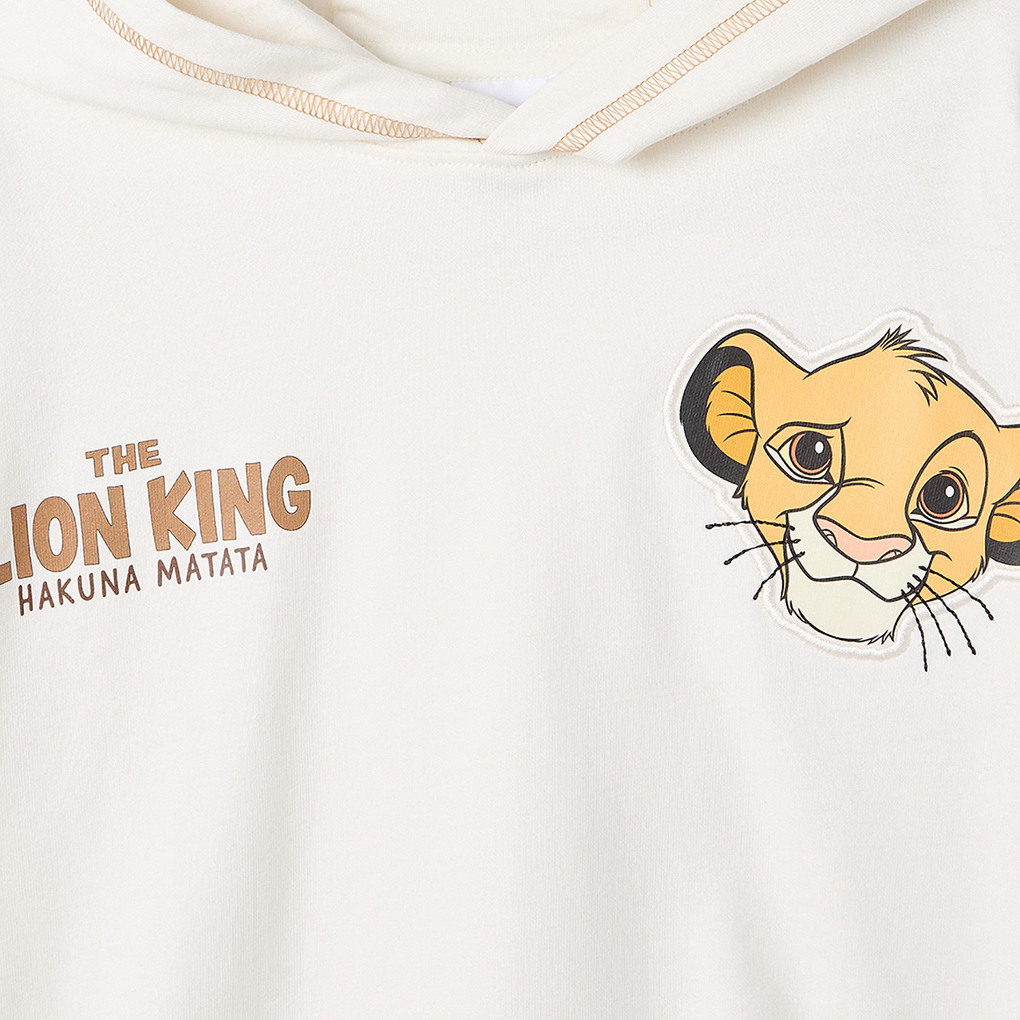 Disney Lion King Print Hooded Sweatshirt with Long Sleeves-baby-boys-clothing-winterwear-sweatshirts-image-4