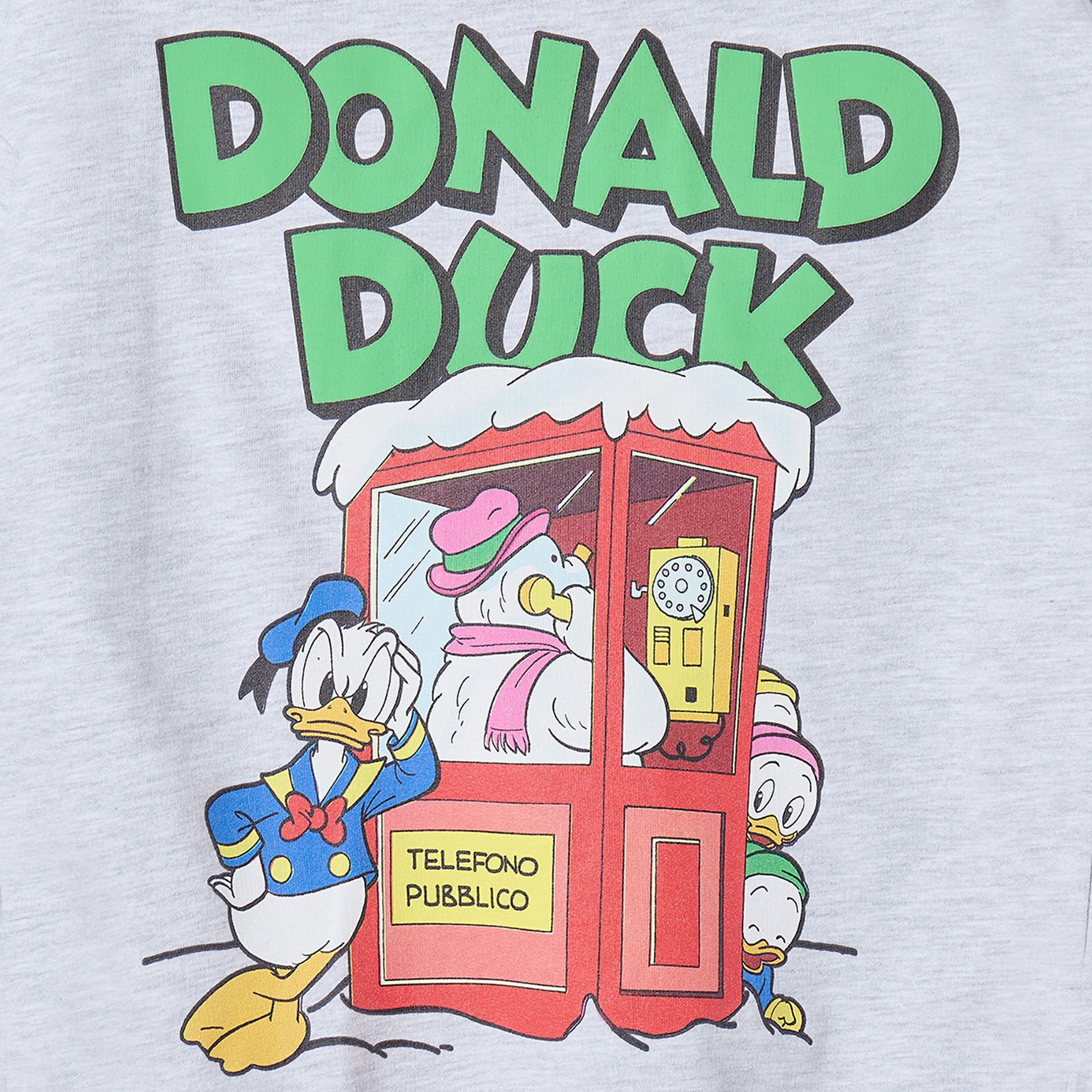 Disney Donald Duck Print Sweatshirt with Long Sleeves-baby-boys-clothing-winterwear-sweatshirts-image-6
