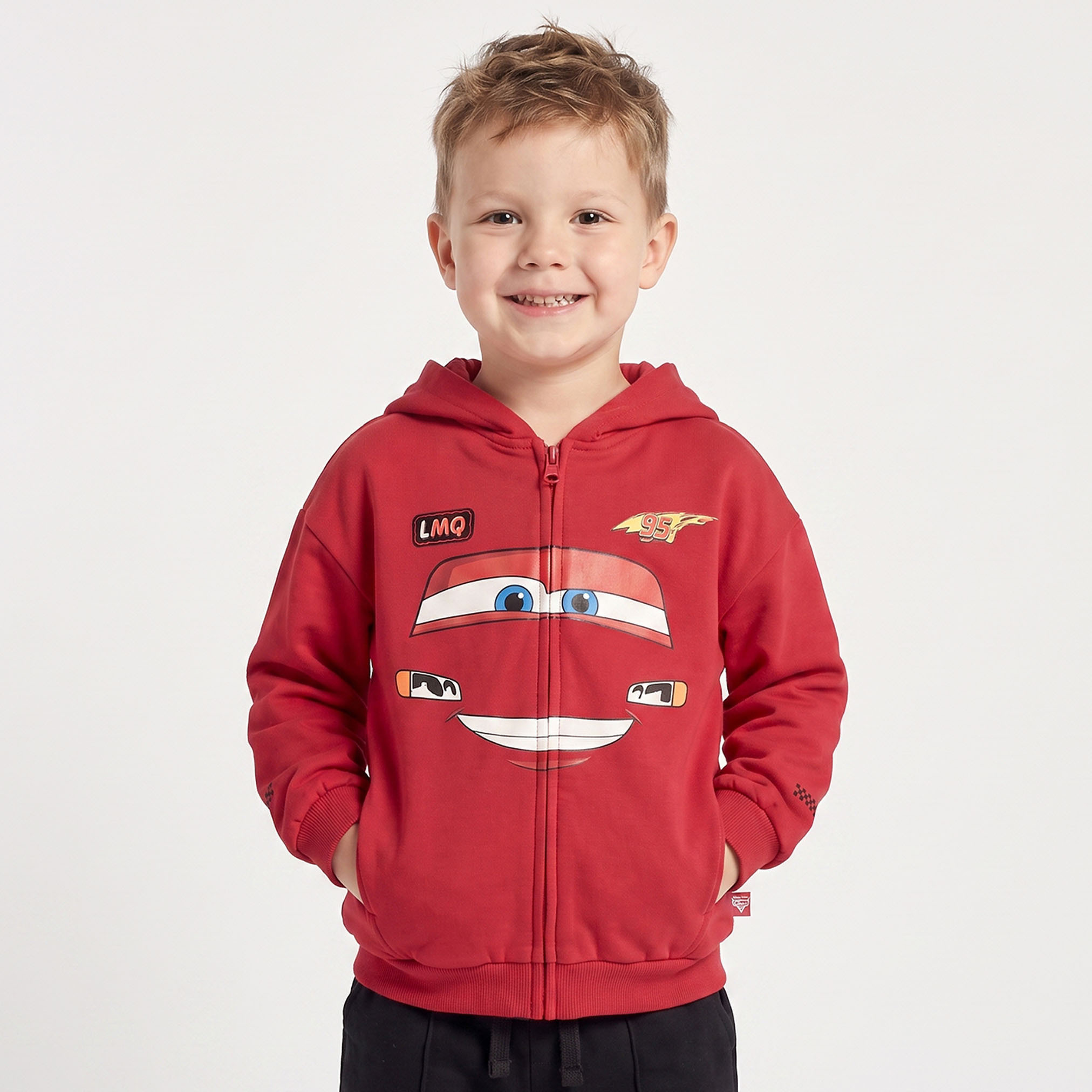سويت شيرت بطبعة لايتنينج ماكوين مع سحاب إغلاق من ديزني-baby-boys-clothing-sweatshirts-image-1