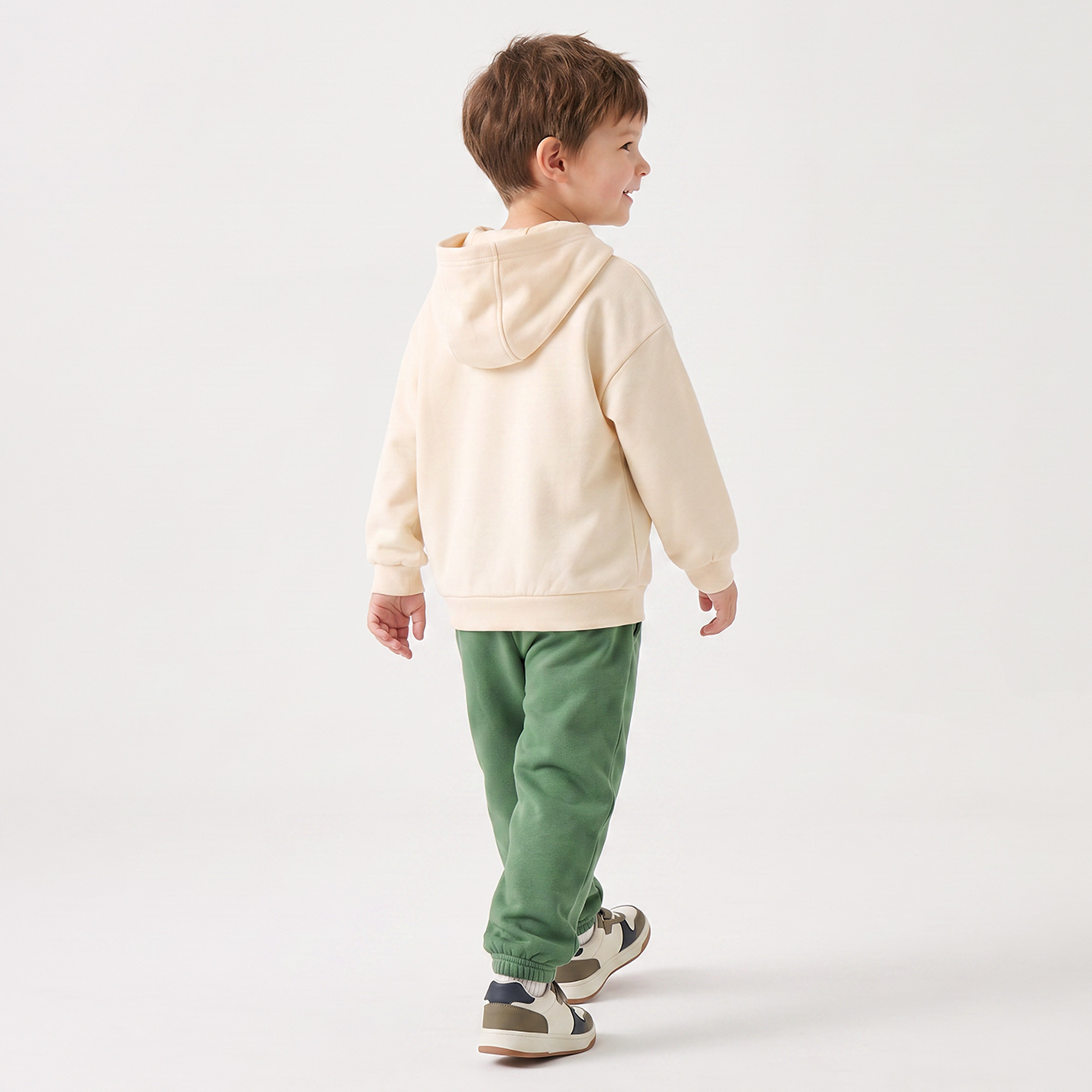 Disney Hooded Long Sleeves Sweatshirt and Joggers Set with Mickey Mouse Print-boys-clothing-setsandcoords-image-2