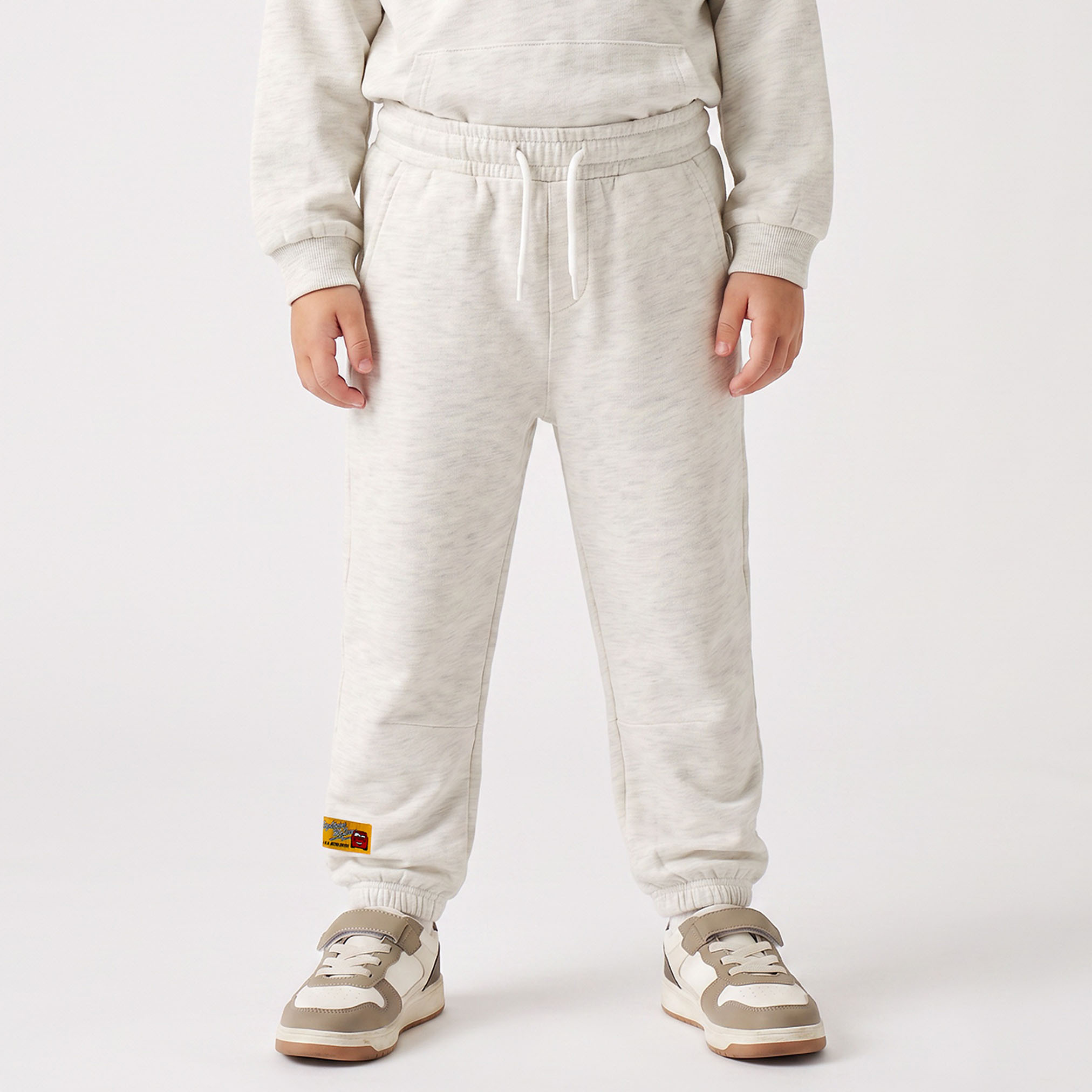 Disney High Neck Long Sleeves Sweatshirt and Joggers Set with Lightning McQueen Print-boys-clothing-setsandcoords-image-4