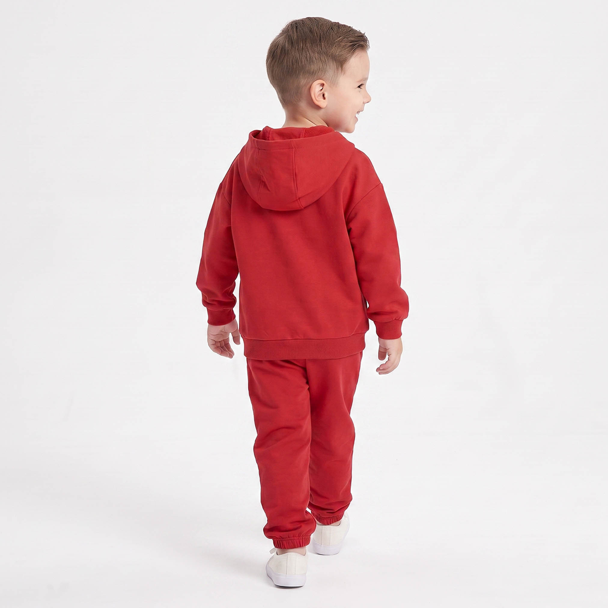 Hooded Neck Long Sleeves Sweatshirt and Joggers Set with Spider-Man Print-boys-clothing-setsandcoords-image-4
