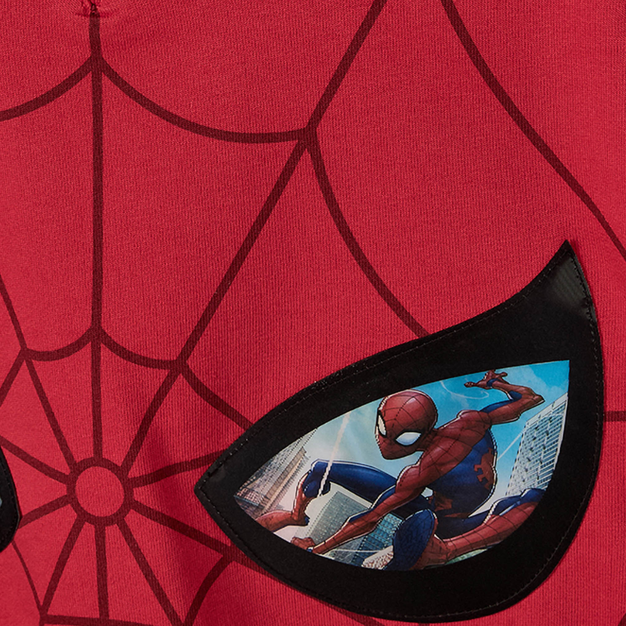 Hooded Neck Long Sleeves Sweatshirt and Joggers Set with Spider-Man Print-boys-clothing-setsandcoords-image-5