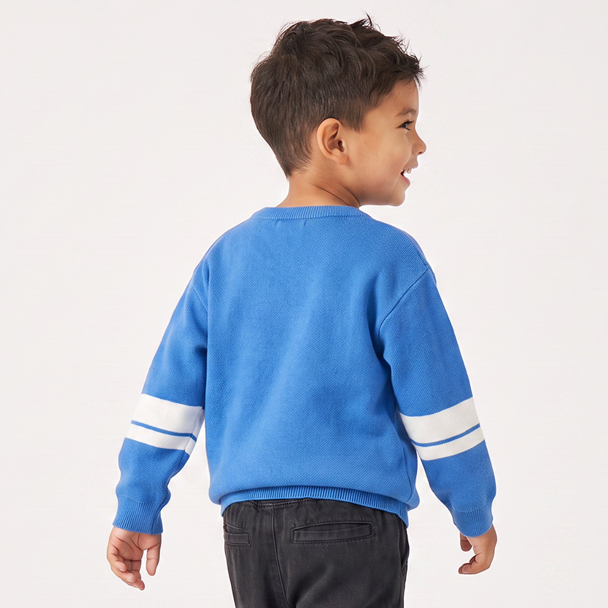 كنزة بأكمام طويلة وطبعات سونيك-baby-boys-clothing-winterwear-jumpersandcardigans-image-2