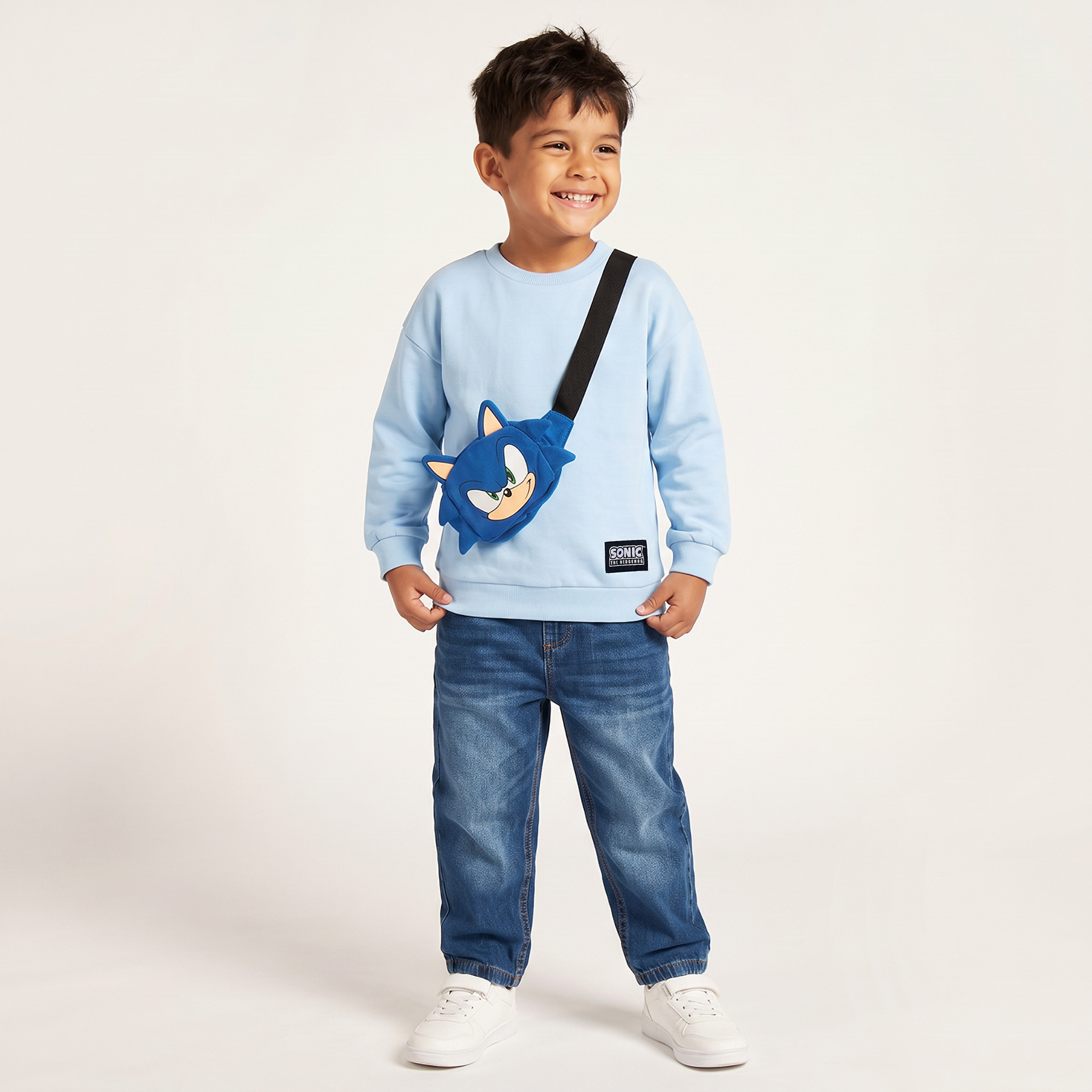 سويت شيرت قطن بزخارف شنطة كروس بودي-baby-boys-clothing-sweatshirts-image-5