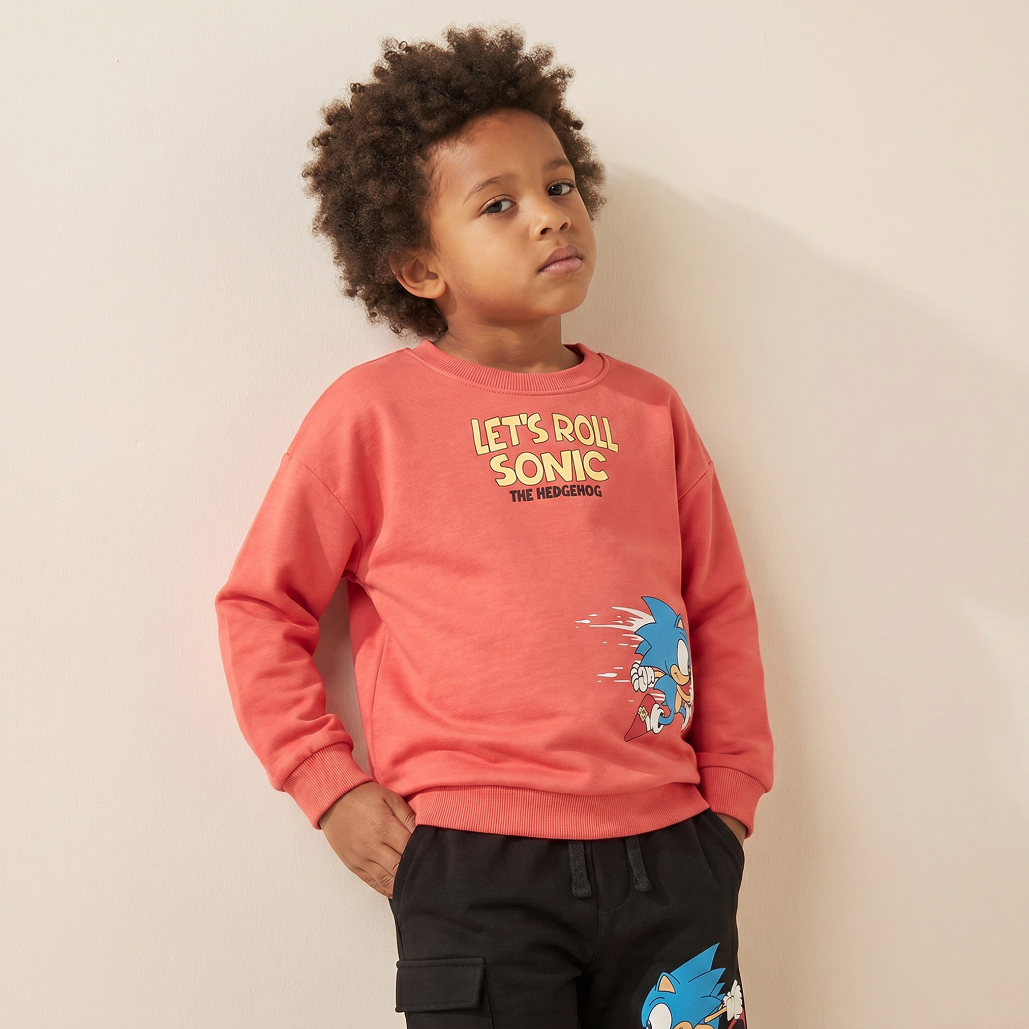 سويت شيرت بياقة ضيقة وطبعات سونيك-baby-boys-clothing-sweatshirts-image-1