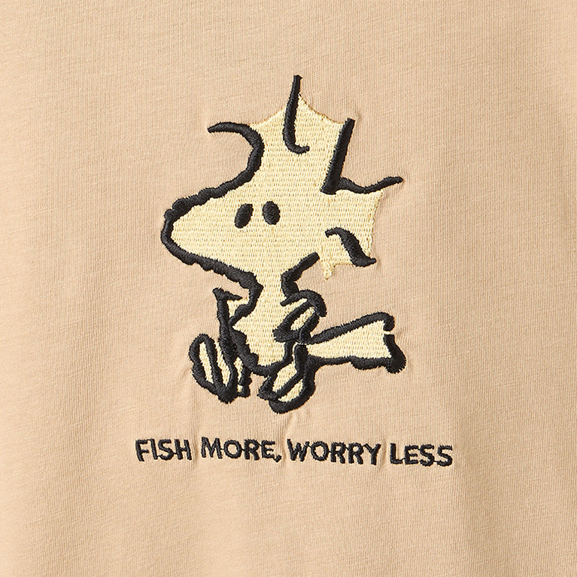 Crew Neck Short Sleeves T-shirt and Cargo Shorts Set with Peanuts Print-boys-clothing-setsandcoords-image-5