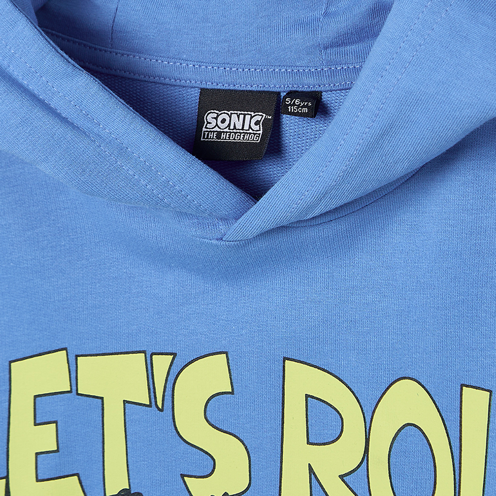 Hooded Long Sleeves Sweatshirt and Joggers Set with Sonic Print-boys-clothing-setsandcoords-image-6