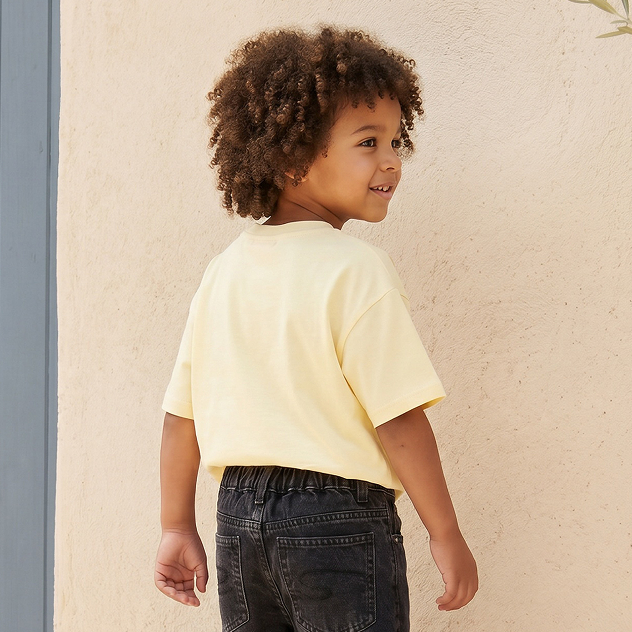 تيشيرت بياقة ضيقة وأكمام قصيرة وطبعات سلاحف النينجا-boys-clothing-tshirtsandpolos-image-3