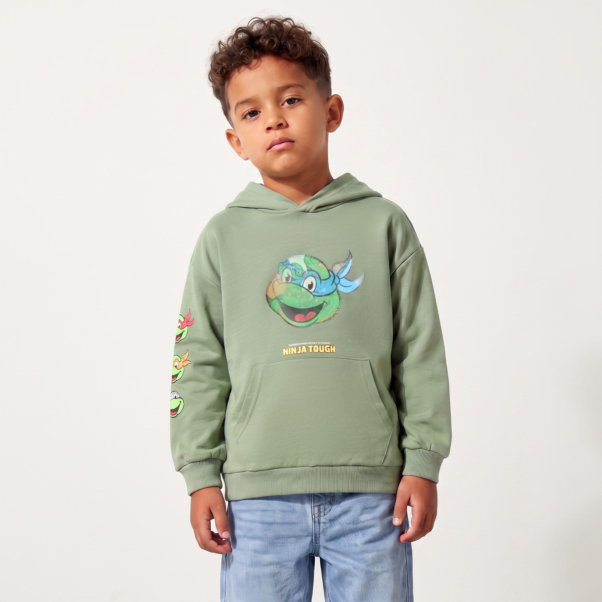 سويت شيرت بأكمام طويلة وطبعات نينجا تيرتلز-baby-boys-clothing-winterwear-sweatshirts-image-1