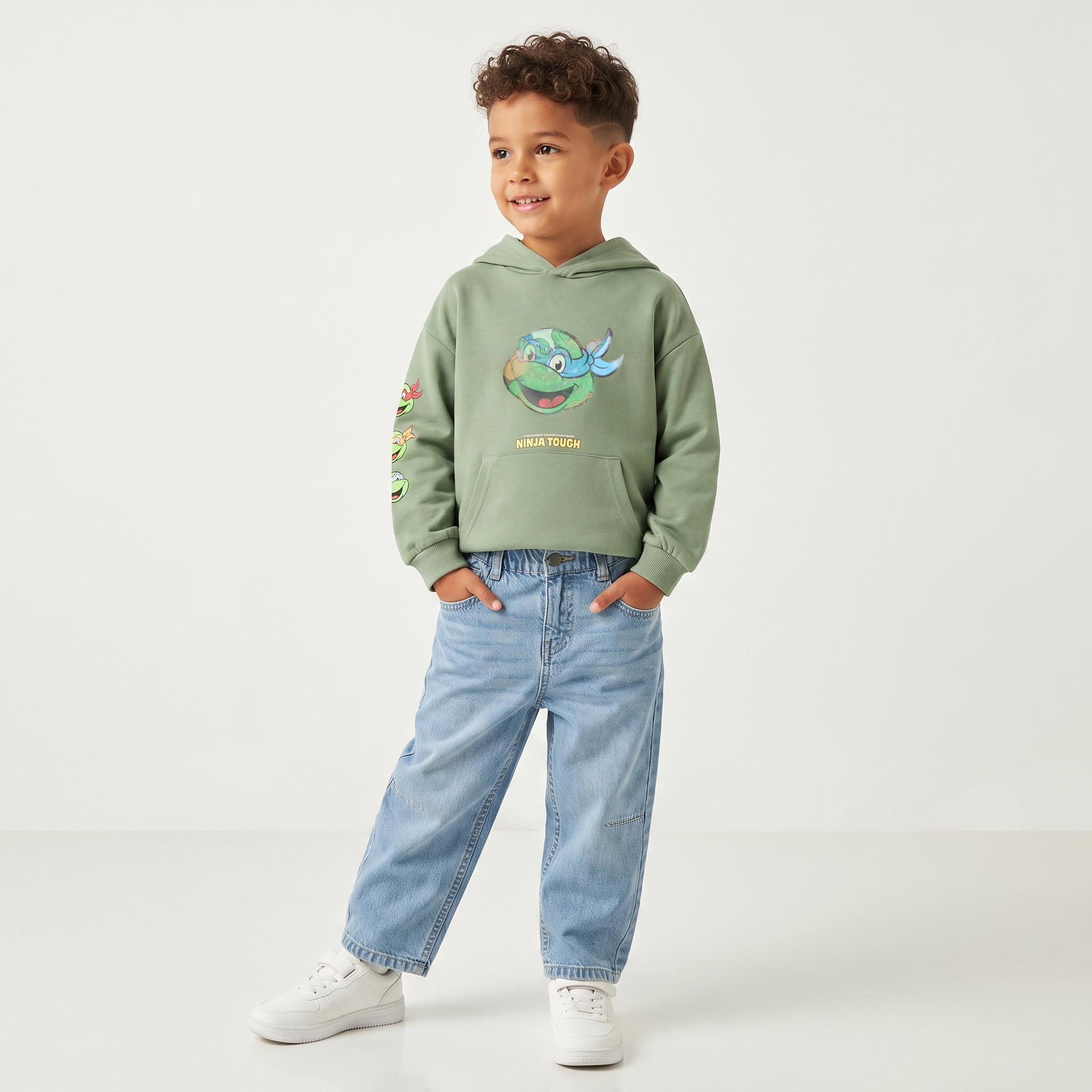 سويت شيرت بأكمام طويلة وطبعات نينجا تيرتلز-baby-boys-clothing-winterwear-sweatshirts-image-2