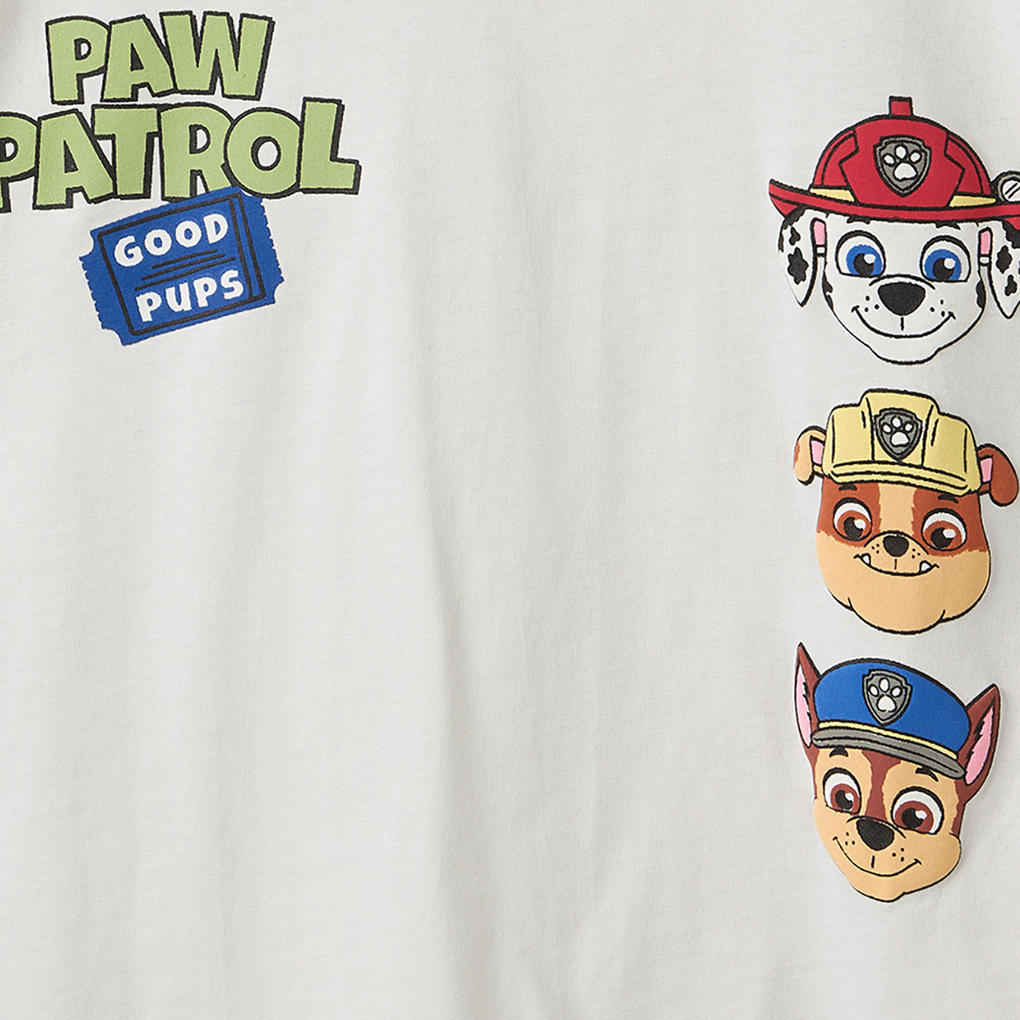 Crew Neck Short Sleeves T-shirt and Shorts Set with PAW Patrol Print-boys-clothing-setsandcoords-image-5