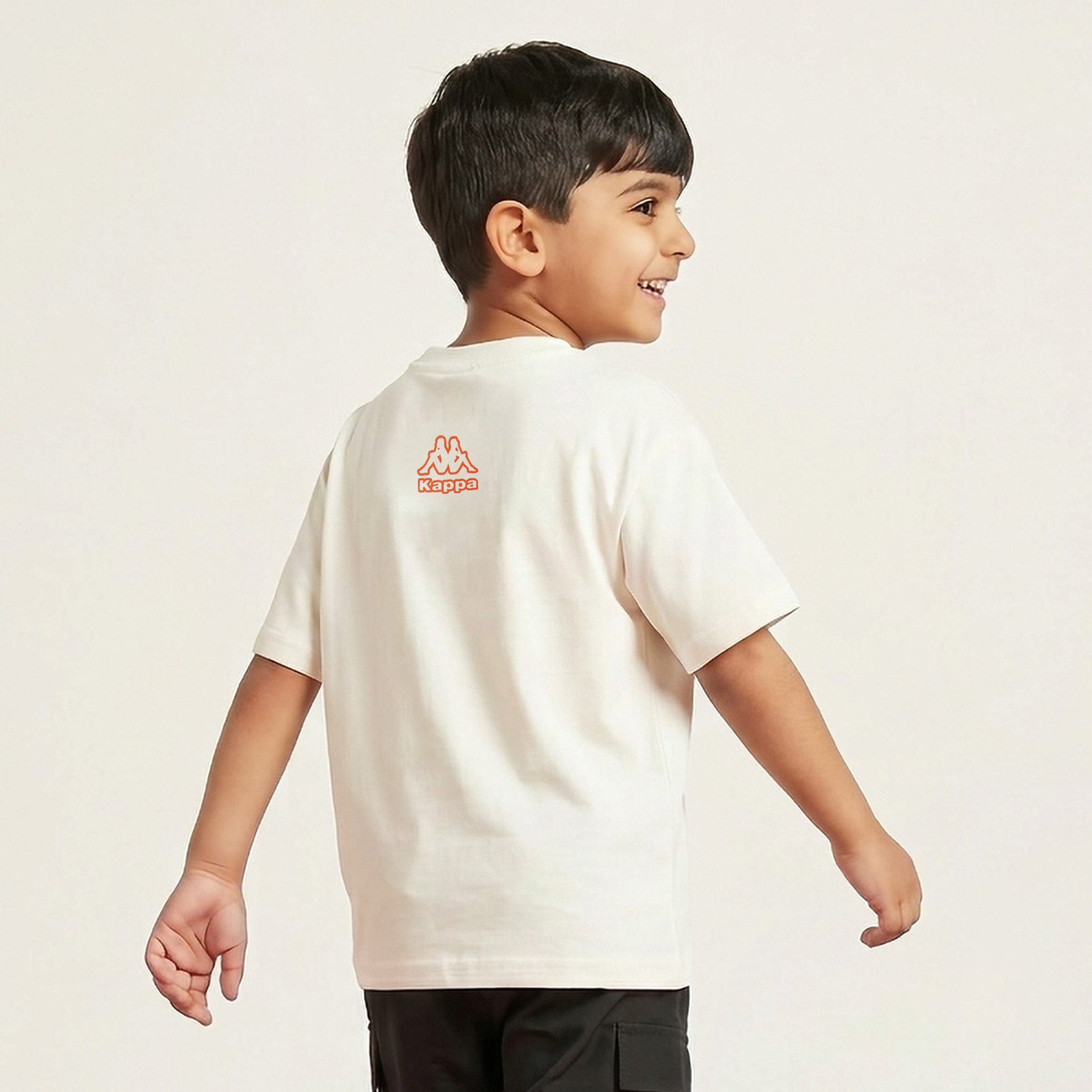 Kappa Crew Neck Short Sleeves T-shirt with Ice Hockey Print-boys-clothing-tshirtsandpolos-image-3