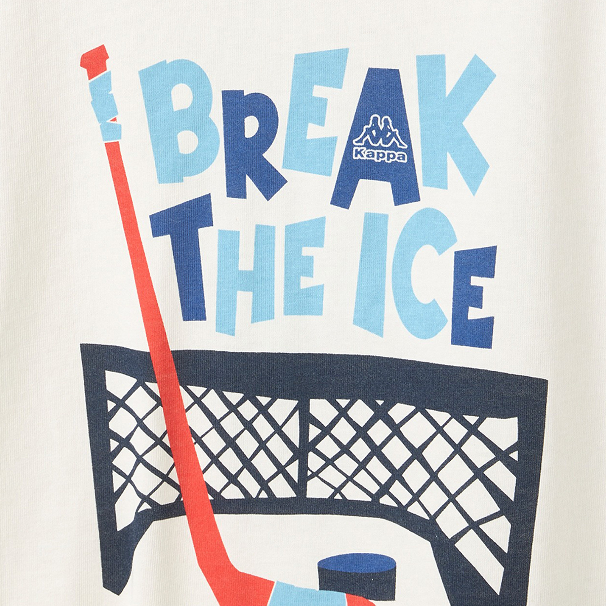 Kappa Crew Neck Short Sleeves T-shirt with Ice Hockey Print-boys-clothing-tshirtsandpolos-image-4