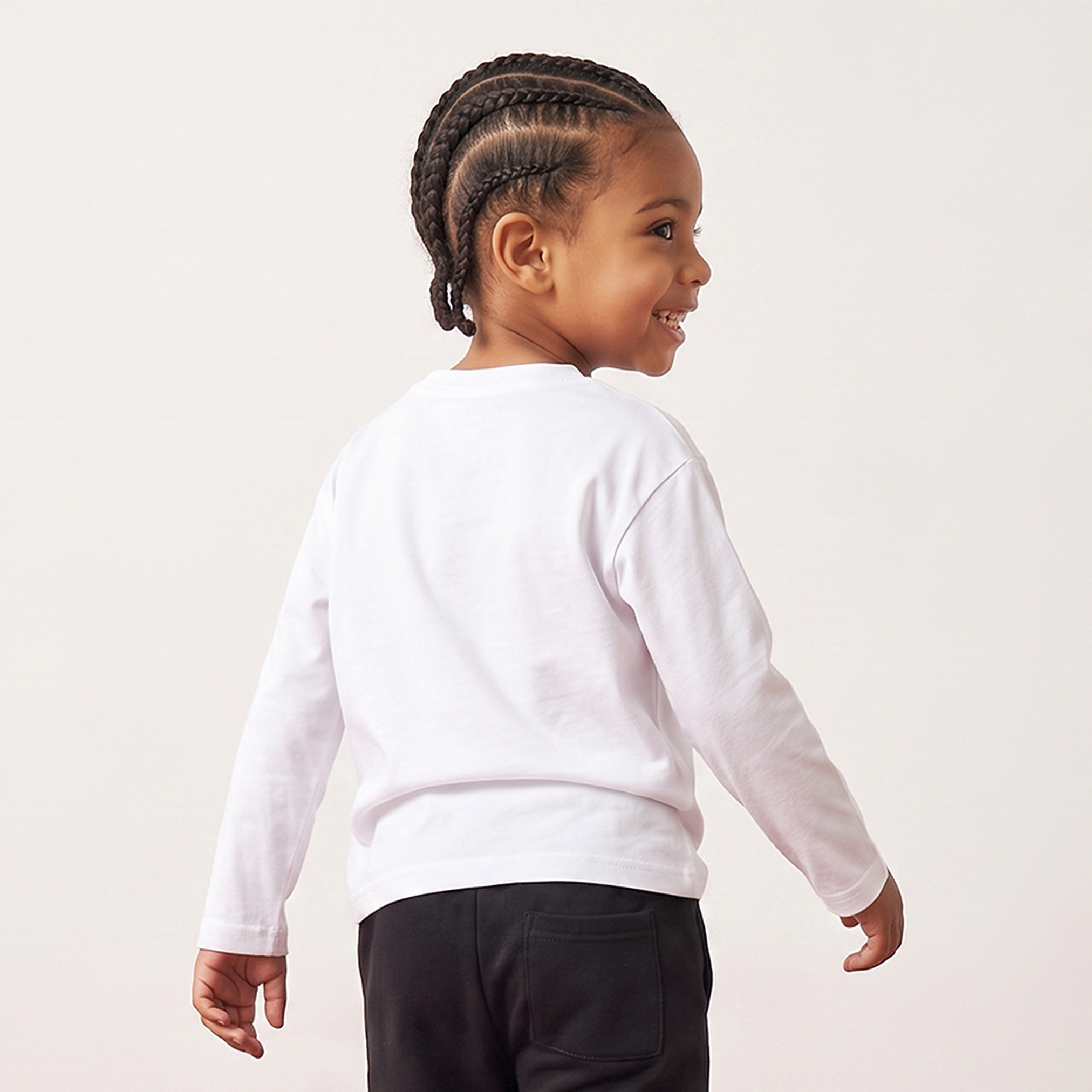 Kappa Crew Neck Long Sleeves T-shirt with Logo Print-boys-clothing-tshirtsandpolos-image-3