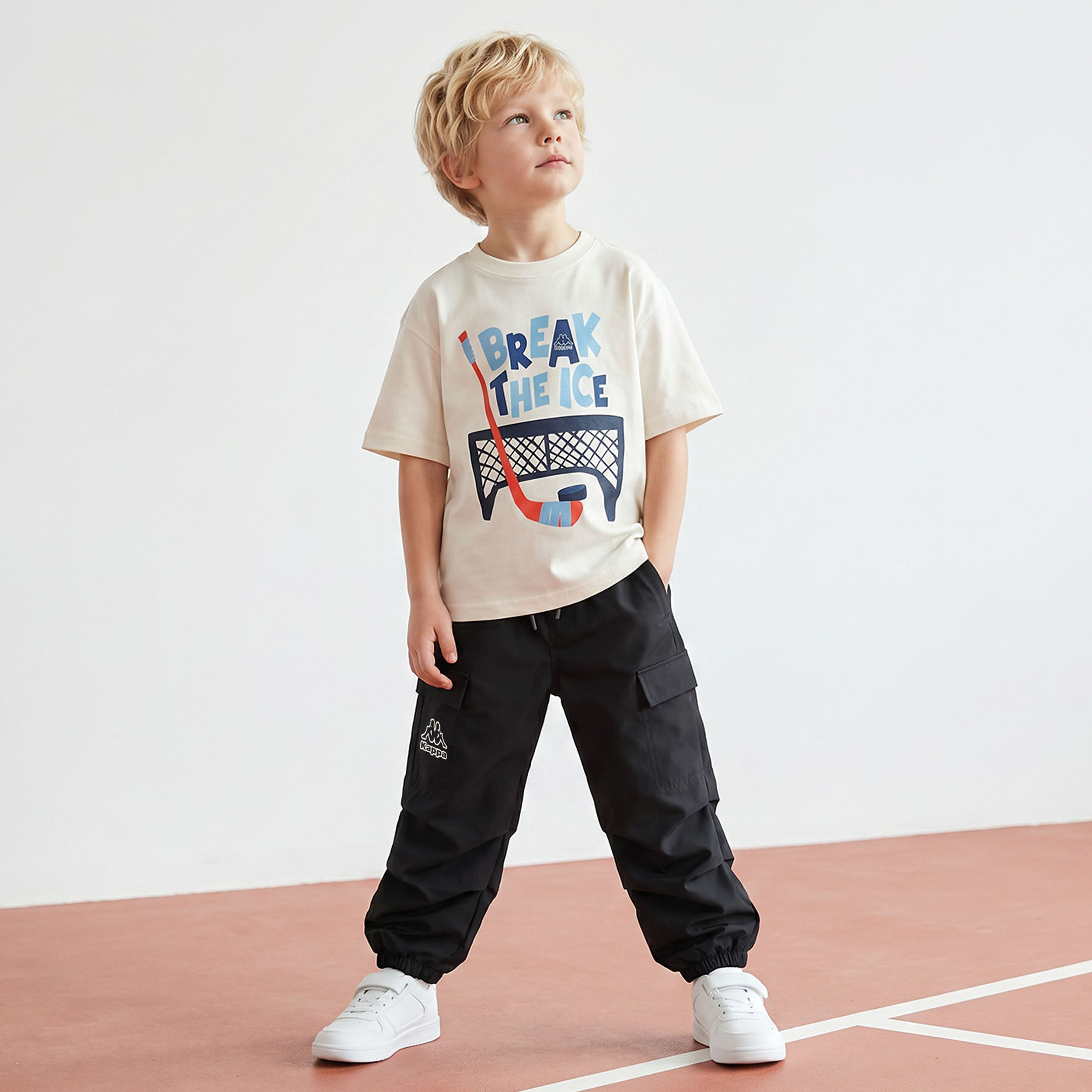 بنطلون جوغر بخصر رباط وجيوب من كابا-boys-clothing-bottoms-joggersandtrackpants-image-2
