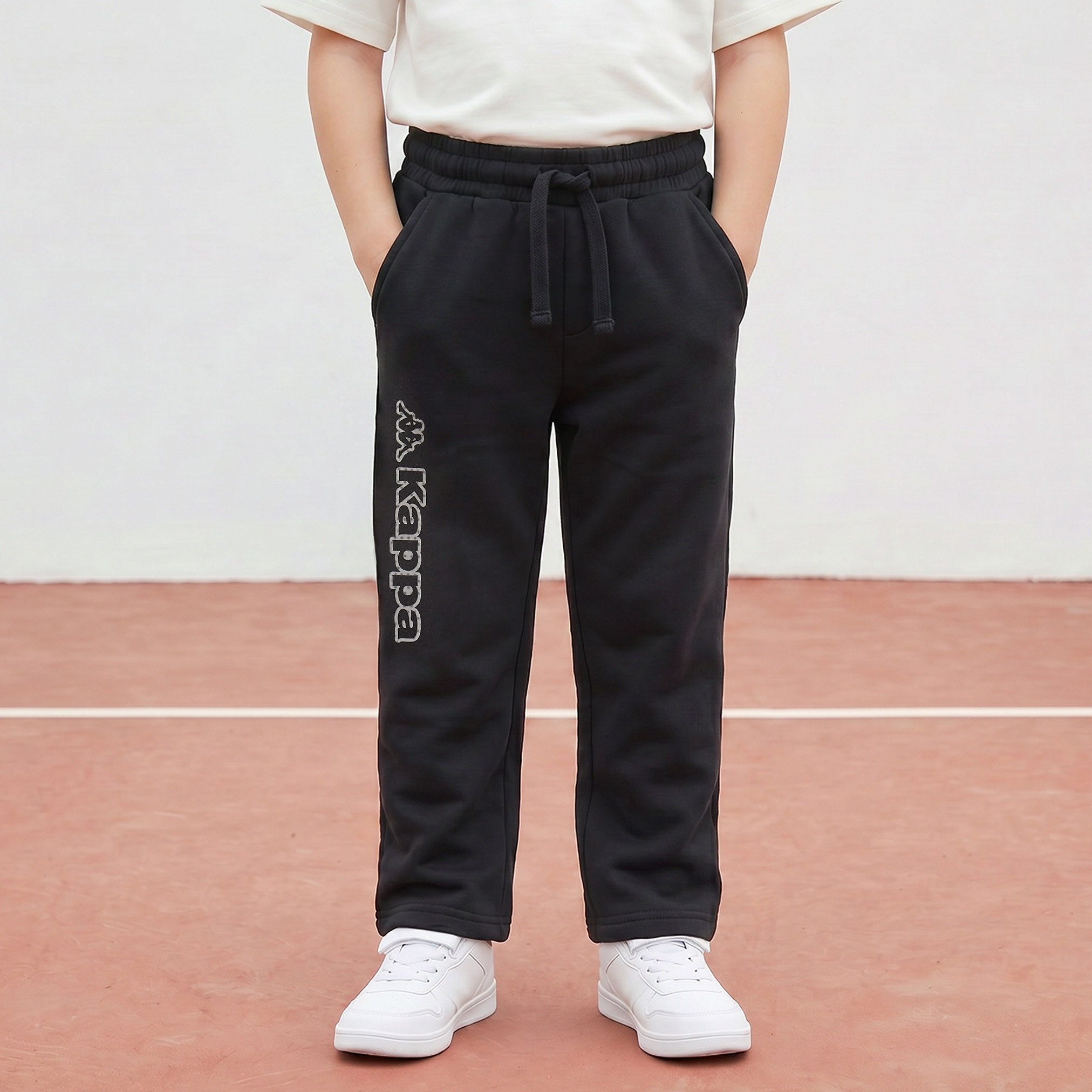 بنطلون جوغر بخصر رباط وجيوب جانبية من كابا-boys-clothing-bottoms-joggersandtrackpants-image-1